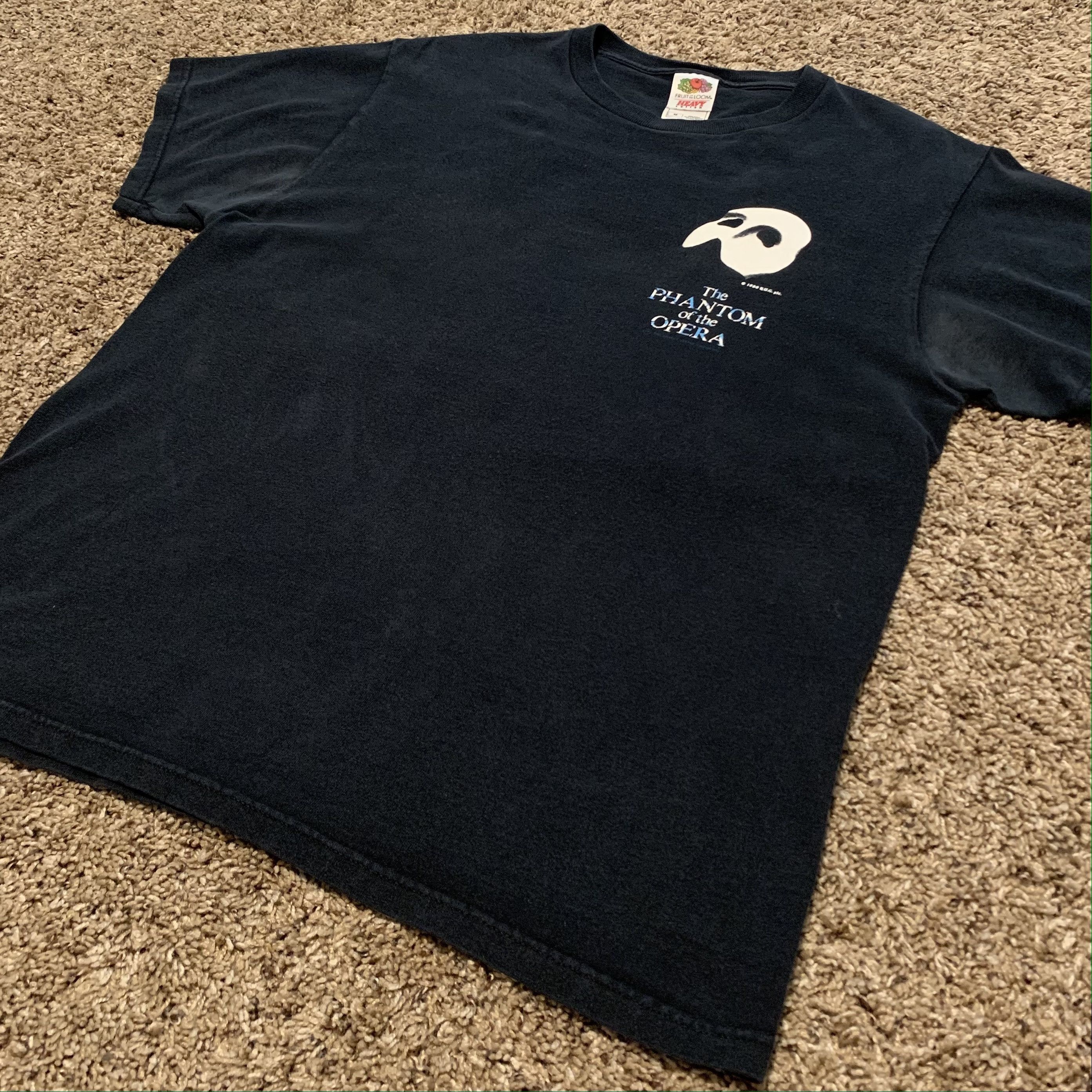 Fruit Of The Loom VINTAGE PHANTOM OF THE OPERA T-SHIRT Size US M / EU 48-50 / 2 - 2 Thumbnail