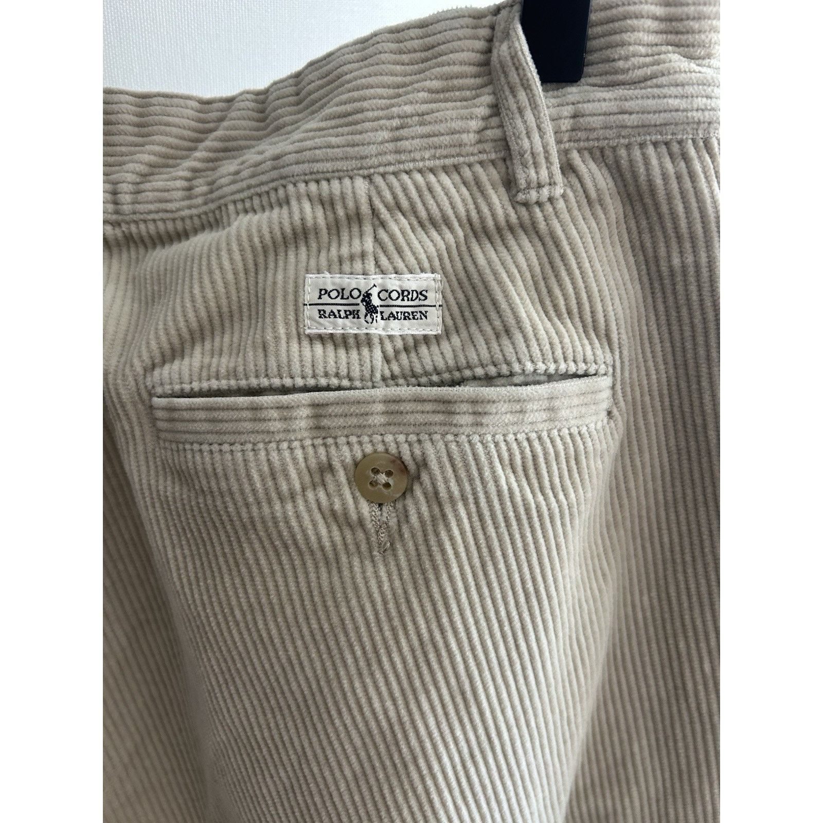 Polo Ralph Lauren Y2K Polo Ralph lauren corduroy Pants Mens 34/34 Dad Cord Size US 34 / EU 50 - 3 Thumbnail