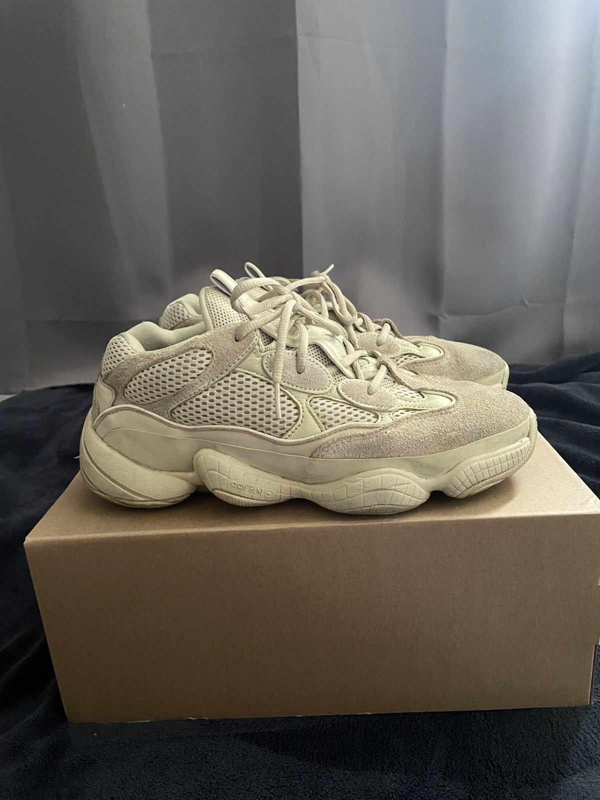 Yeezy Adidas Yeezy Boost 500 Super Moon Yellow Size US 9.5 / EU 42-43 - 2 Thumbnail