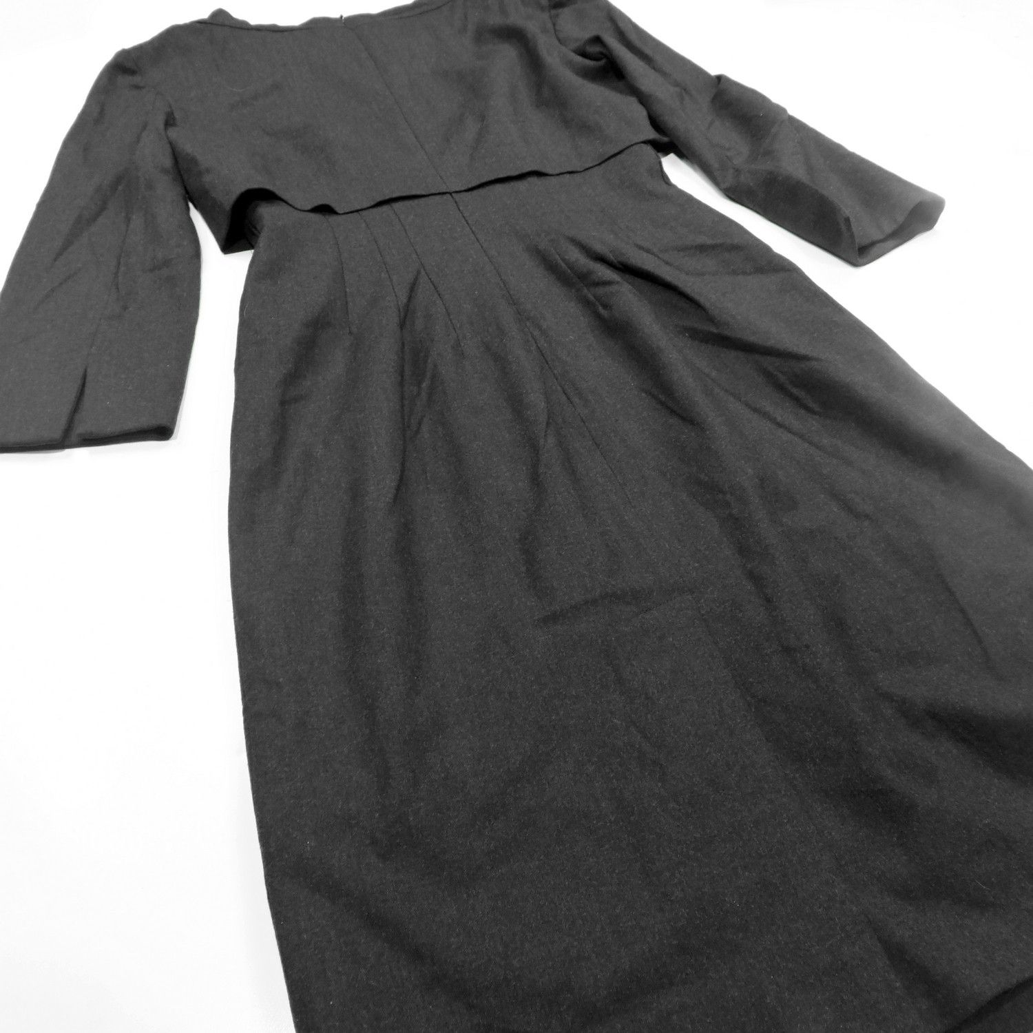 Armani ARMANI COLLEZIONI COWL NECKLINE LONG SLEEVES MIDI DRESS Size XS / US 0-2 / IT 36-38 - 7 Thumbnail