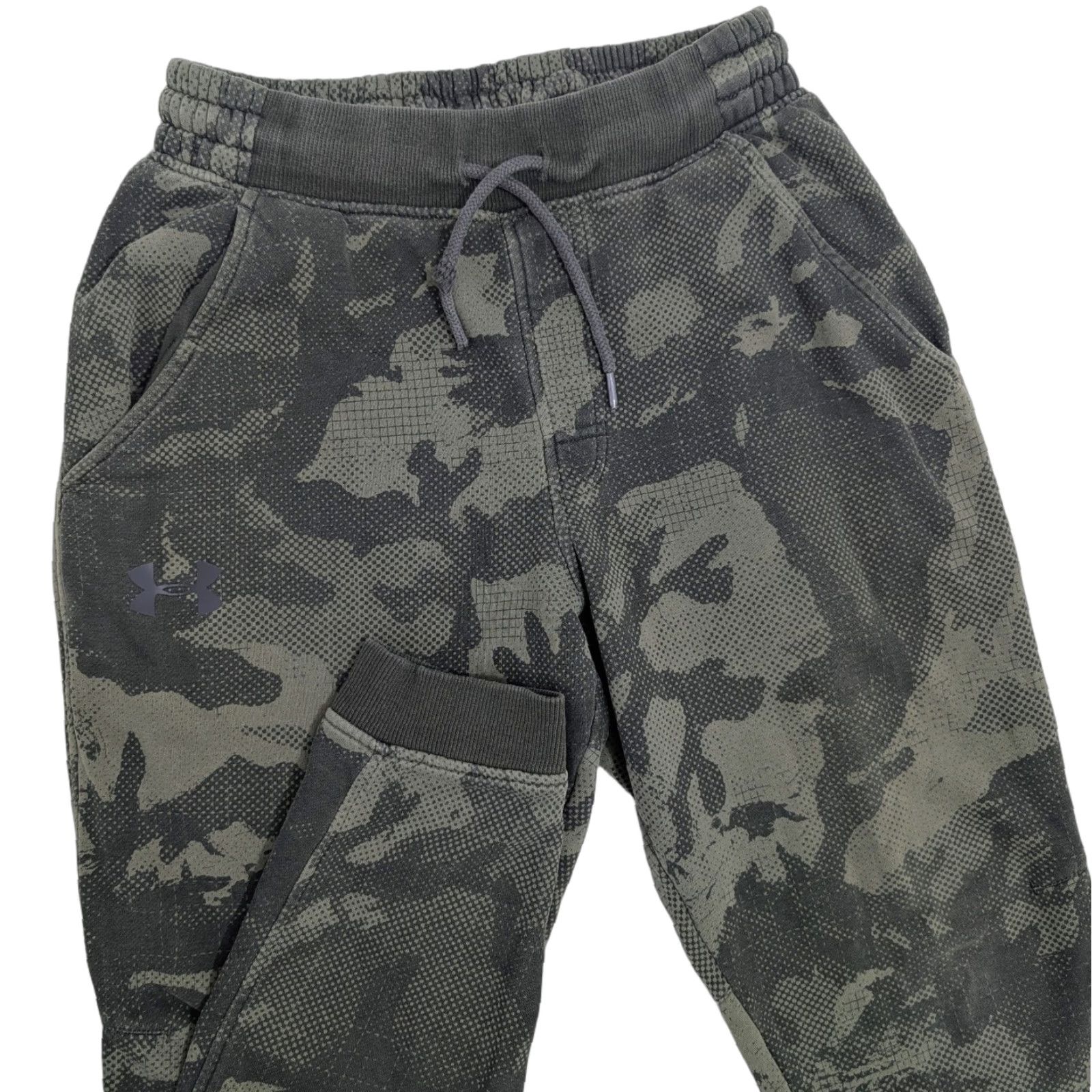 Under Armour UNDER ARMOUR FLEECE LINED Jogger SWEATPANTS Green CAMO MENS Medium Size US 31 - 1 Thumbnail