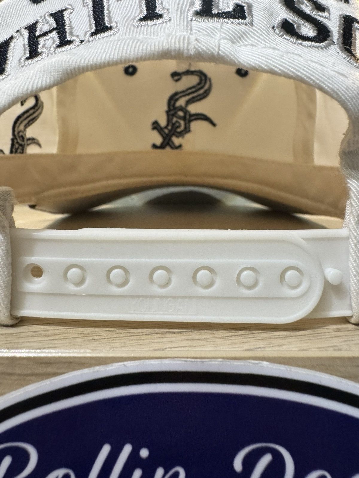 MLB × Vintage Vintage 90s MLB White Sox Chicago Blockhead Size ONE SIZE - 6 Thumbnail