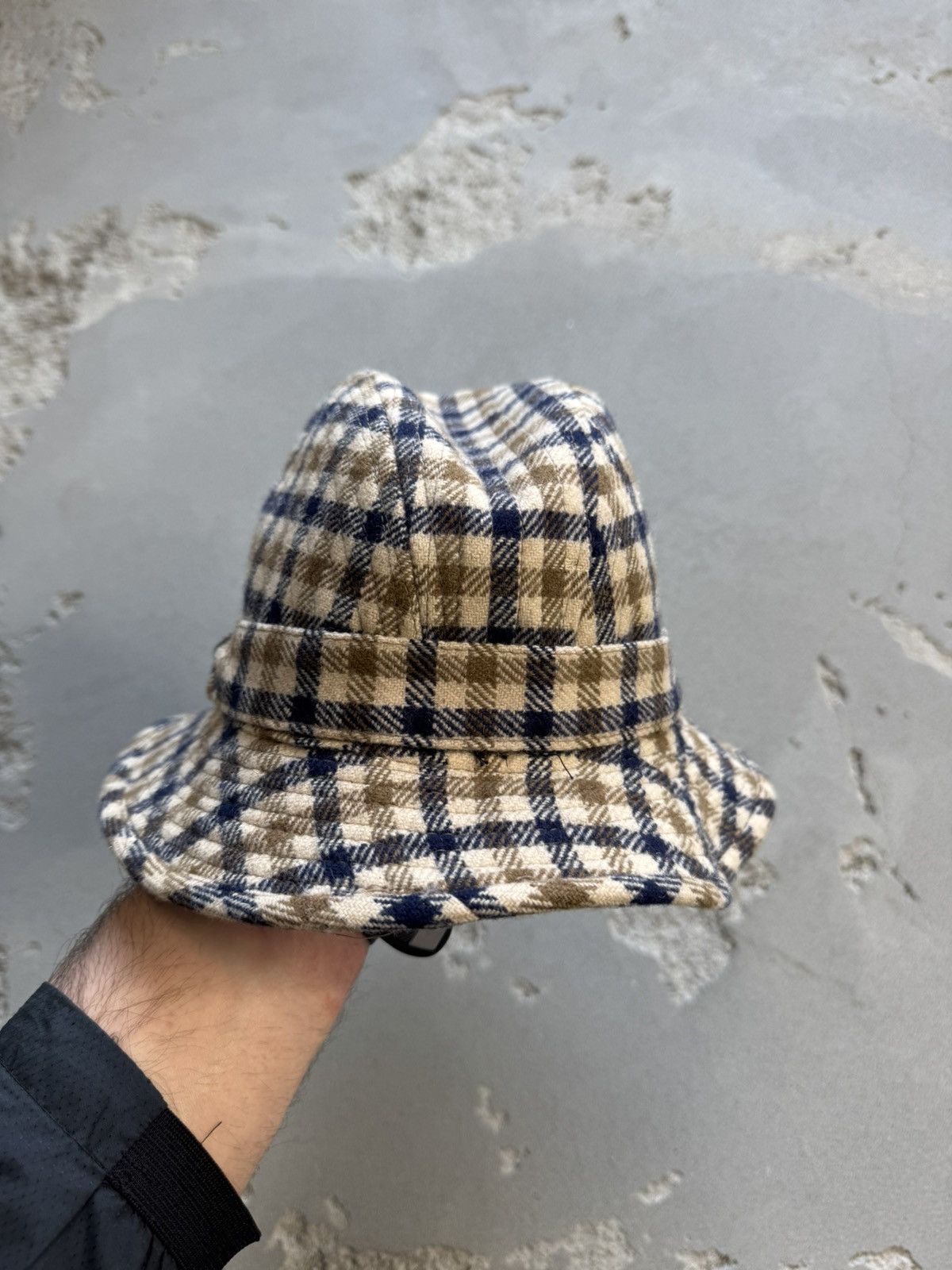Aquascutum × Vintage Vintage Aquascutum Wool Bucket Hat Size ONE SIZE - 3 Thumbnail