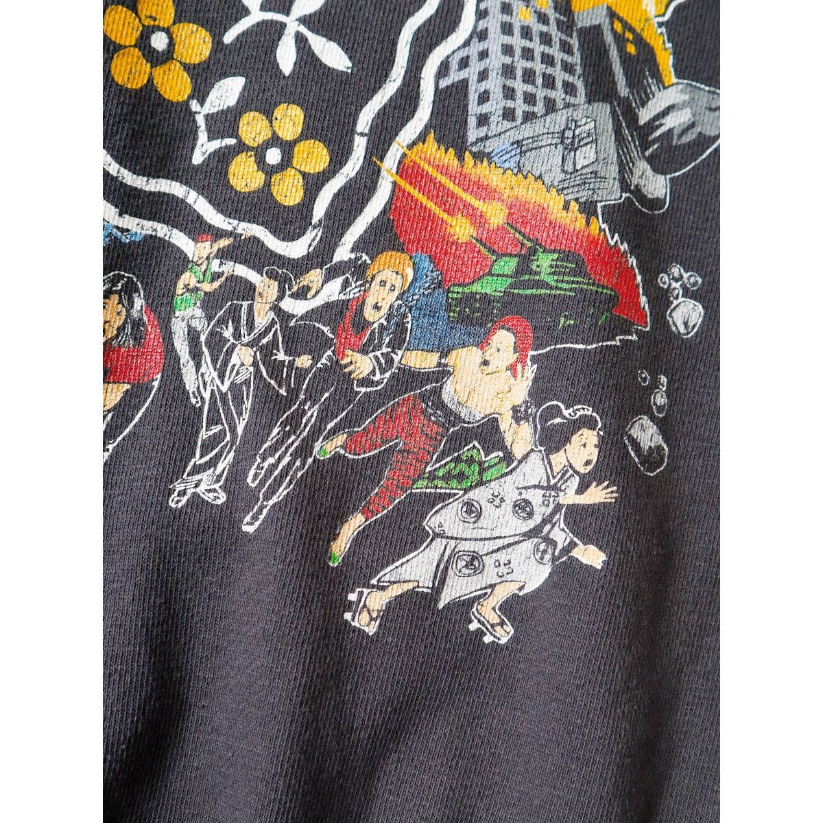Kapital Kapital fleece hooded sweatshirt (BUSTER PECKISH RAINBOW Ypt Size US XL / EU 56 / 4 - 7 Thumbnail