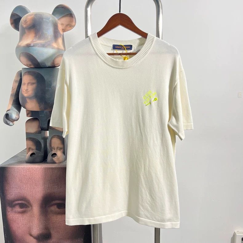 Louis Vuitton Louis Vuitton Knit Short Sleeve T-shirt- DMC Size US L / EU 52-54 / 3 - 1 Thumbnail