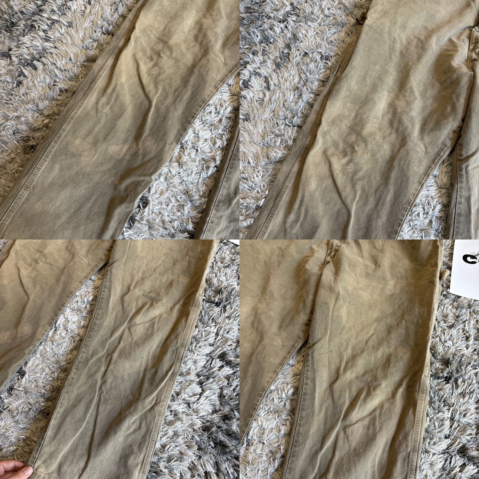 Dickies VINTAGE Dickies Beige Carpenter Workwear THRASHED Jeans Men’s 44x30 90s Y2K Straight Jeans Mens Beige 90s Carpenter Workwear Dickies Jeans Men’s 44x30 Size US 44 / EU 60 - 10 Thumbnail