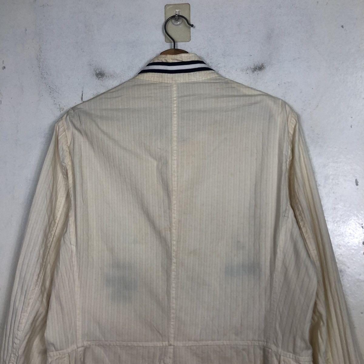 Issey Miyake 💥VINTAGE HICKORY CHORE JACKET STRIPED SABI SABI Size US S / EU 44-46 / 1 - 11 Thumbnail