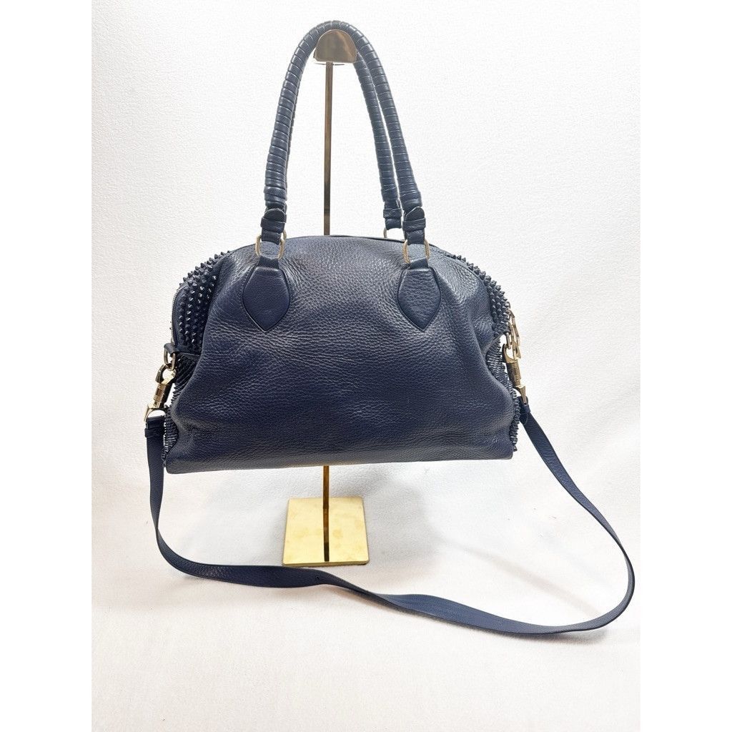 Christian Louboutin Christian Louboutin Panettone Crossbody Shoulder Bag – Blue Size ONE SIZE - 3 Thumbnail