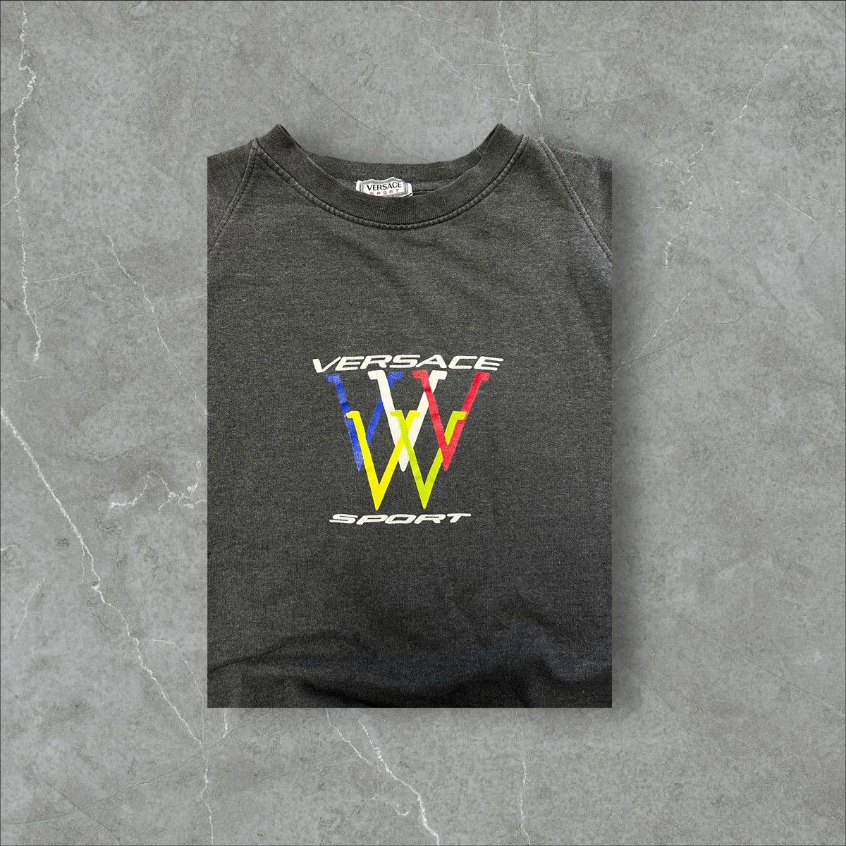 Versace × Vintage Vintage crewneck versace sport size 52 Size US XL / EU 56 / 4 - 2 Thumbnail
