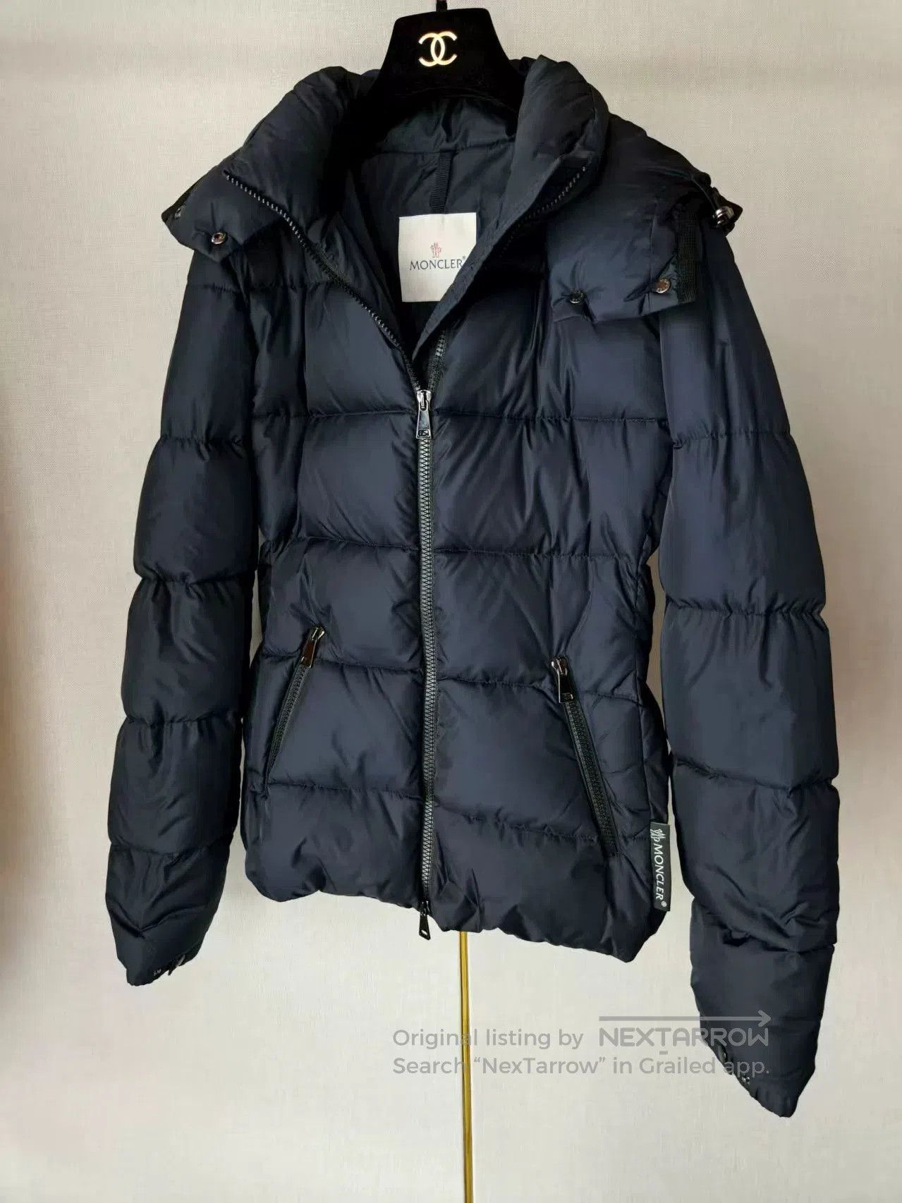 Moncler Moncler Down Jacket with Belt. Size M / US 6-8 / IT 42-44 - 1 Thumbnail