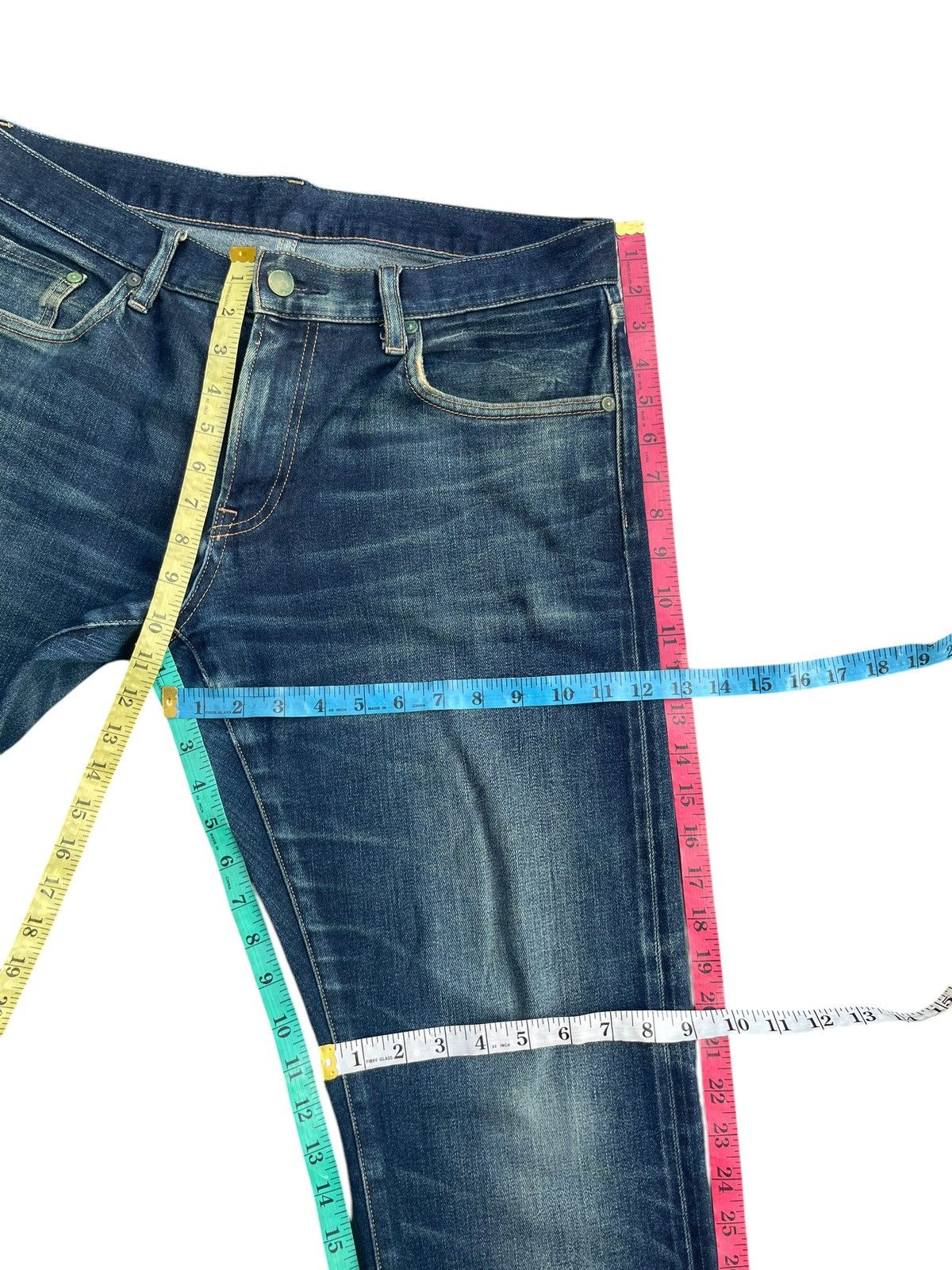 Japanese Brand × Uniqlo Uniqlo Selvedge Jeans Size US 35 - 13 Thumbnail