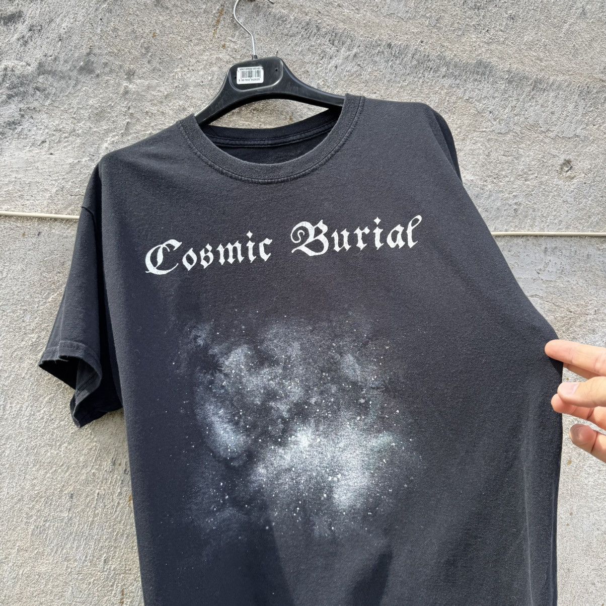 Band Tees Cosmis Burial Impakt Metal Band Tee Washed Grunge Gothic Alt Size US L / EU 52-54 / 3 - 3 Thumbnail