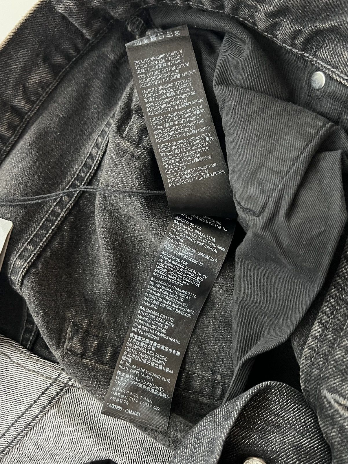 Balenciaga Balenciaga 50/50 Denim Pants Size US 30 / EU 46 - 7 Thumbnail