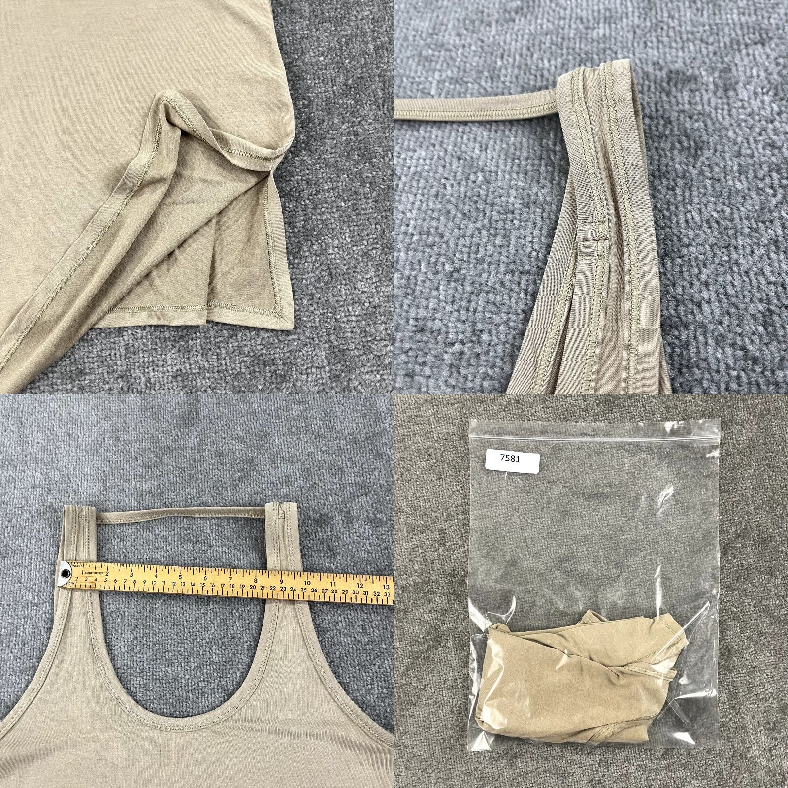 Lululemon LULULEMON Shirt Womens Tank Top Size 4 Trench Brown Yoga Gym Ease of it All Size S / US 4 / IT 40 - 8 Thumbnail