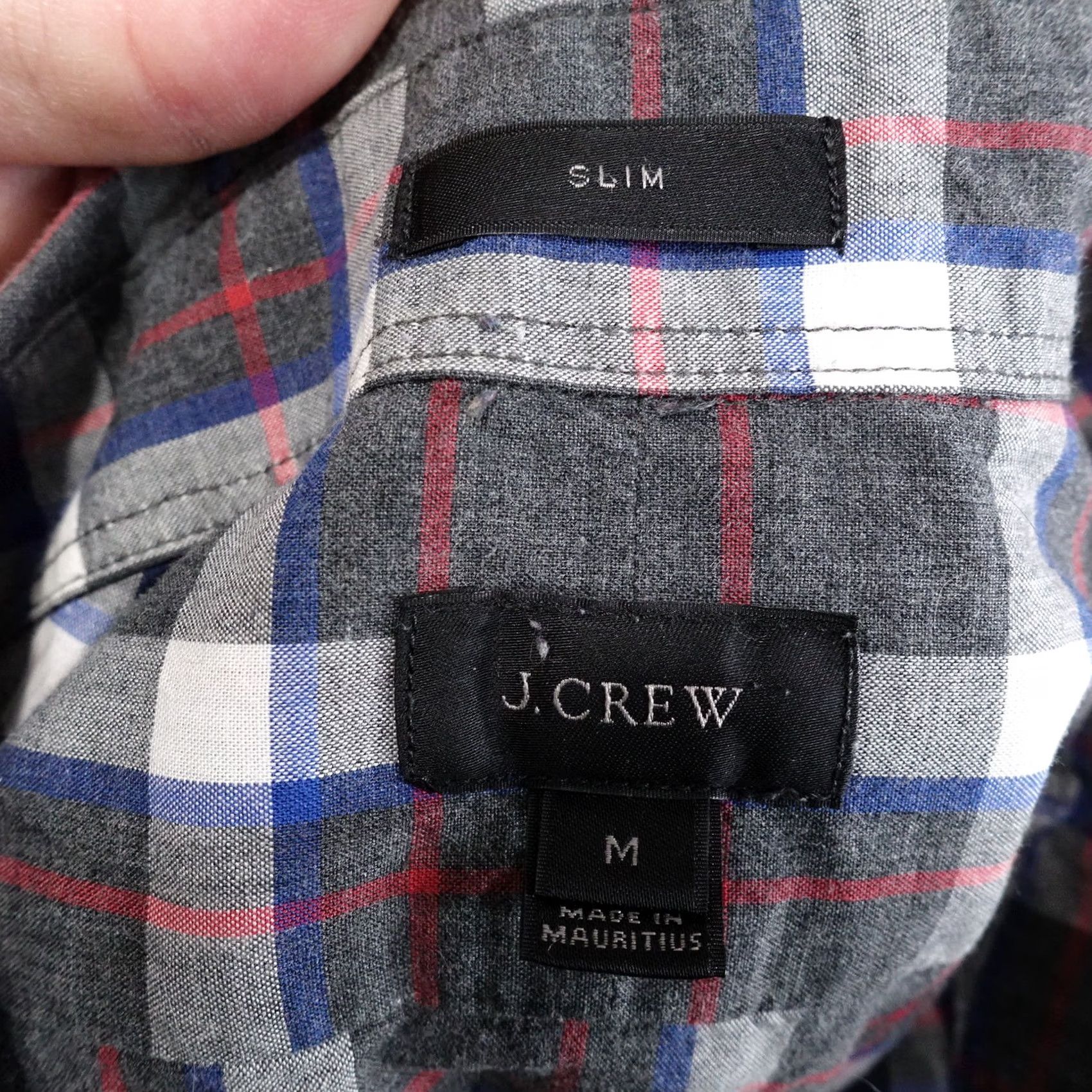 J.Crew J.CREW Slim Fit Long Sleeve Plaid Button Down Shirt Mens M Medium Multicolor Pattern Tailored Shirt Size US M / EU 48-50 / 2 - 6 Thumbnail