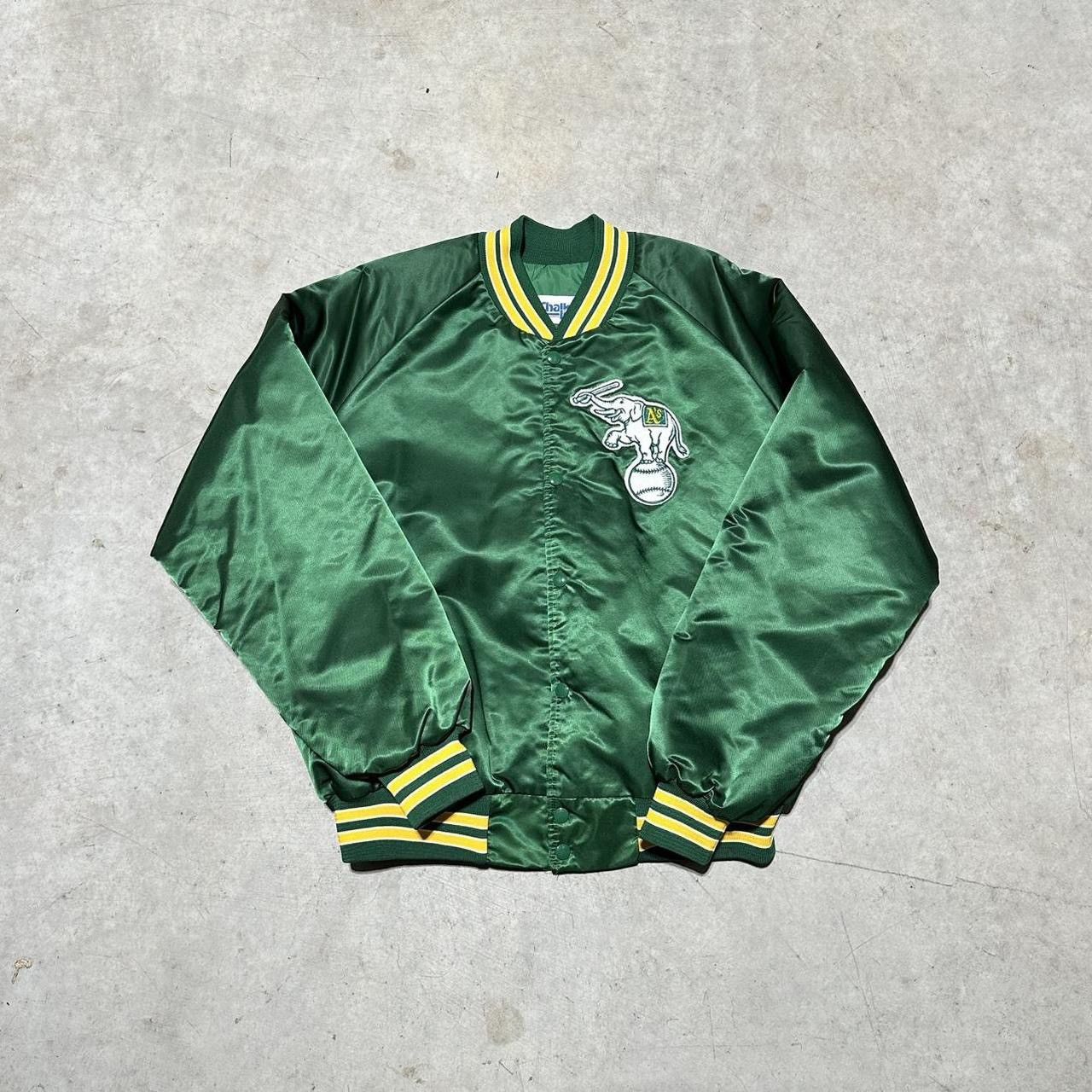 Chalk Line 80s Oakland Athletics satin bomber jacket XL Size US XL / EU 56 / 4 - 1 Thumbnail
