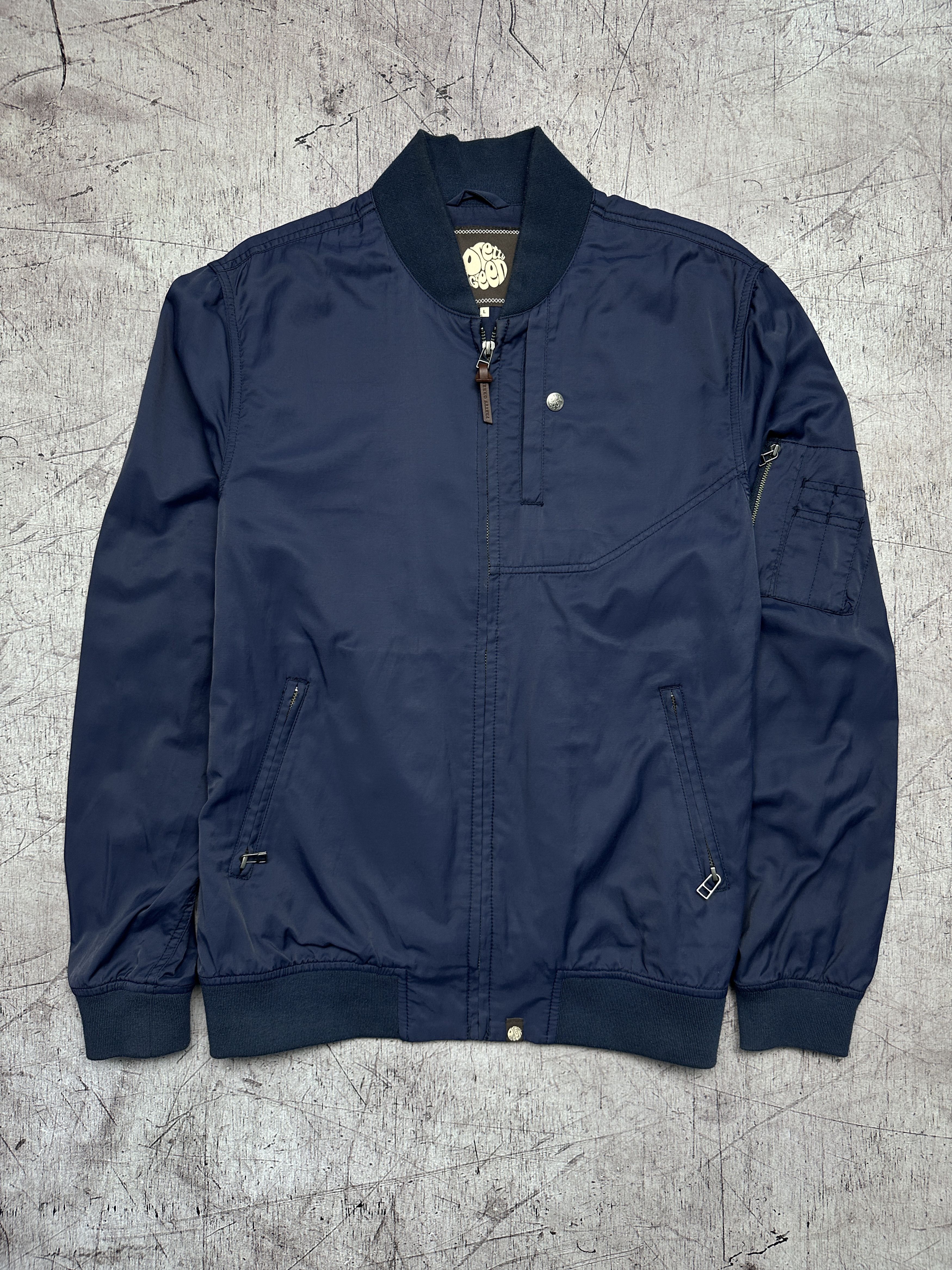 Pretty Green × Vintage Pretty Green Vintage Mens Bomber Jacket Size US L / EU 52-54 / 3 - 1 Thumbnail