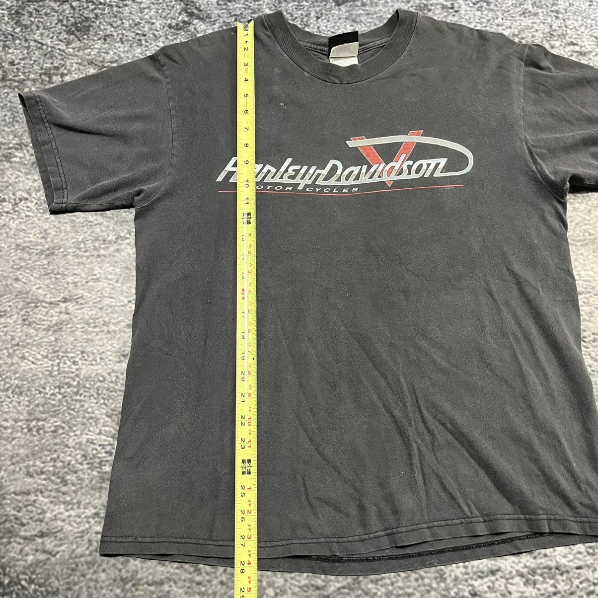 Harley Davidson Vintage 90s Harley Davidson T Shirt Grunge Skater Biker Size US L / EU 52-54 / 3 - 11 Thumbnail