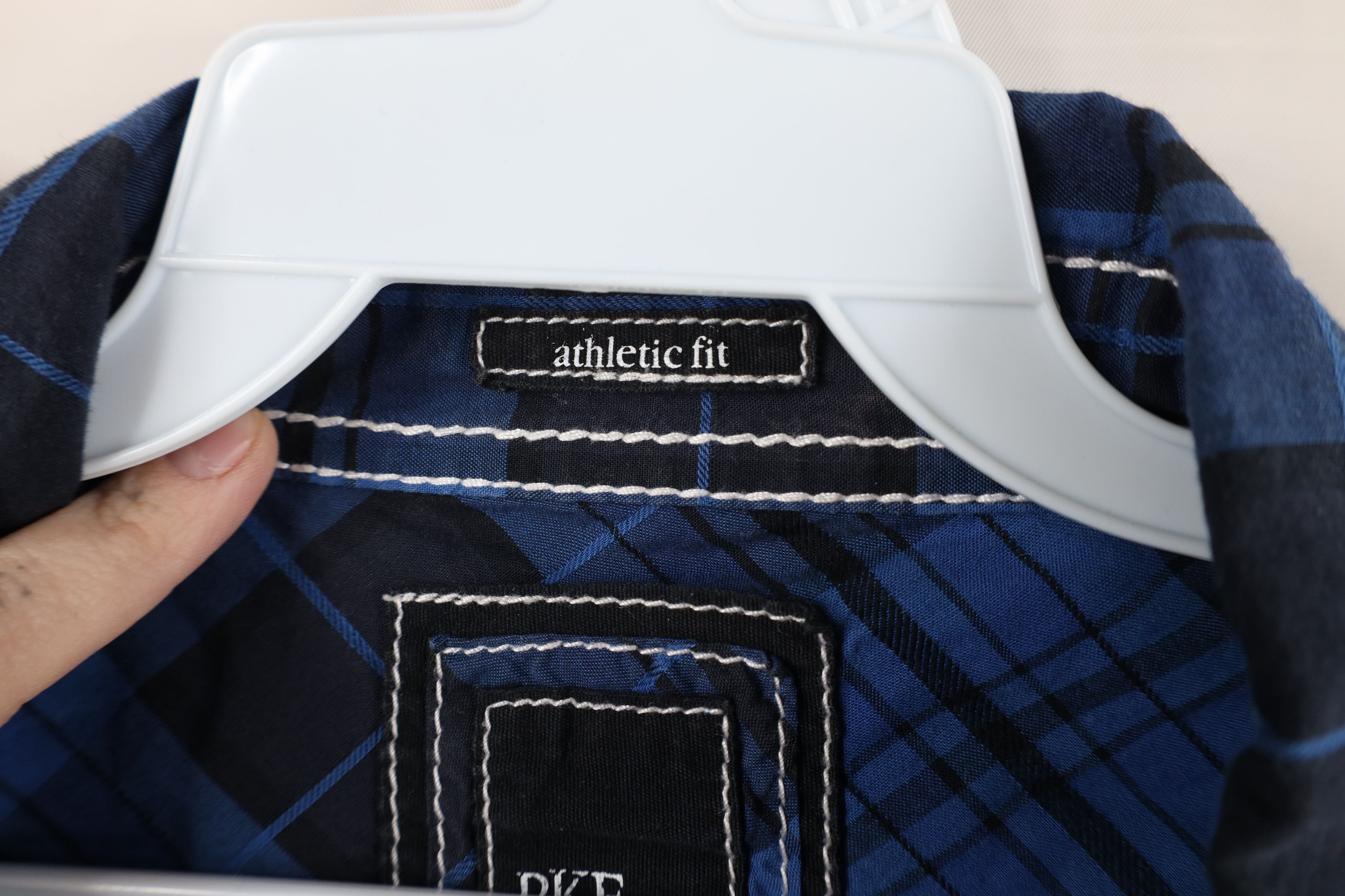Vintage Buckle BKE Thick Stitch Military Snap Button Shirt Plaid Size US XL / EU 56 / 4 - 9 Thumbnail