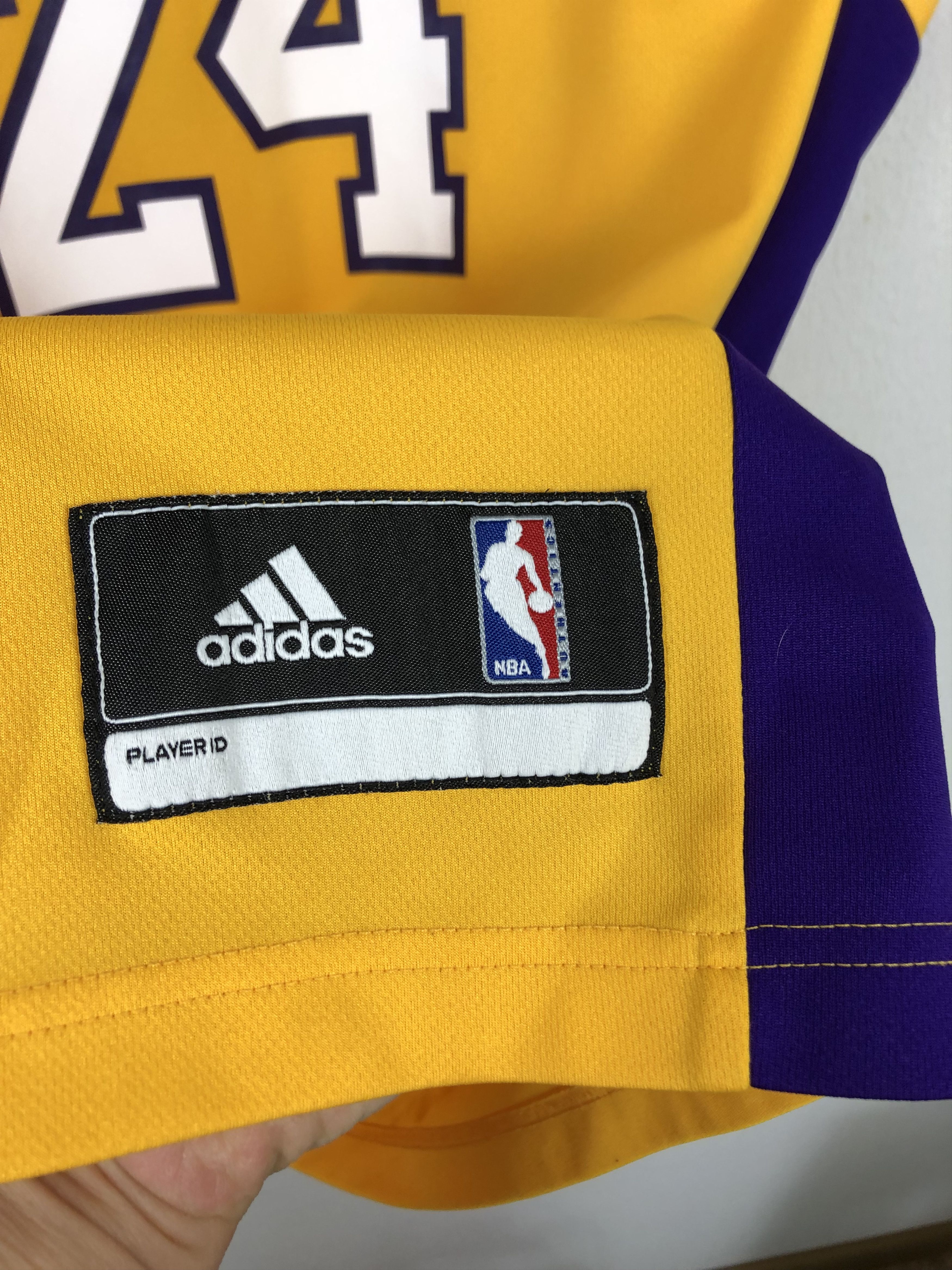 Adidas Adidas #24 Kobe Bryant Los Angeles Lakers NBA Jersey Shirt Size US XL / EU 56 / 4 - 4 Thumbnail