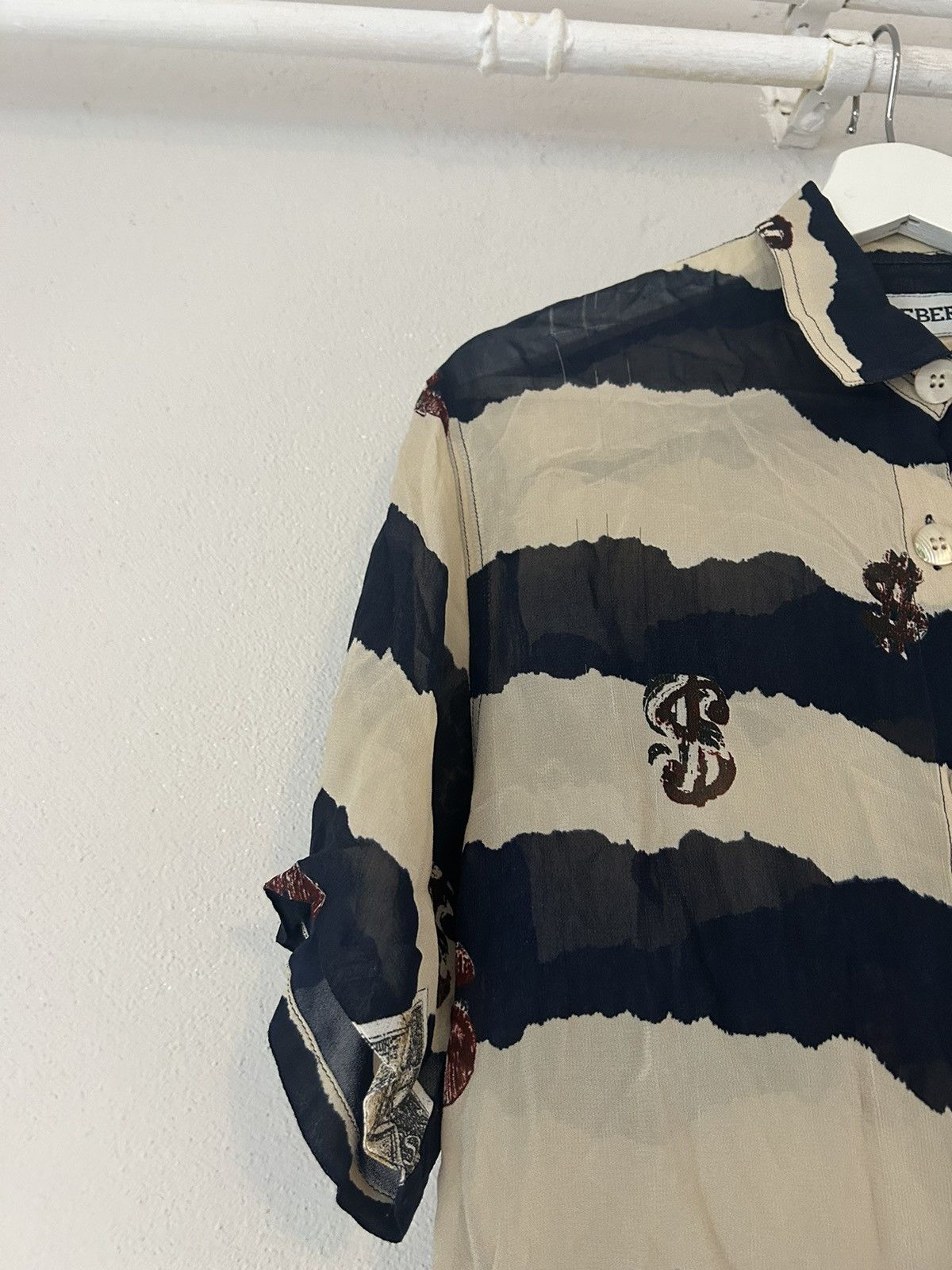 Iceberg Dollar Striped Short-Sleeve Shirt Size US M / EU 48-50 / 2 - 4 Thumbnail
