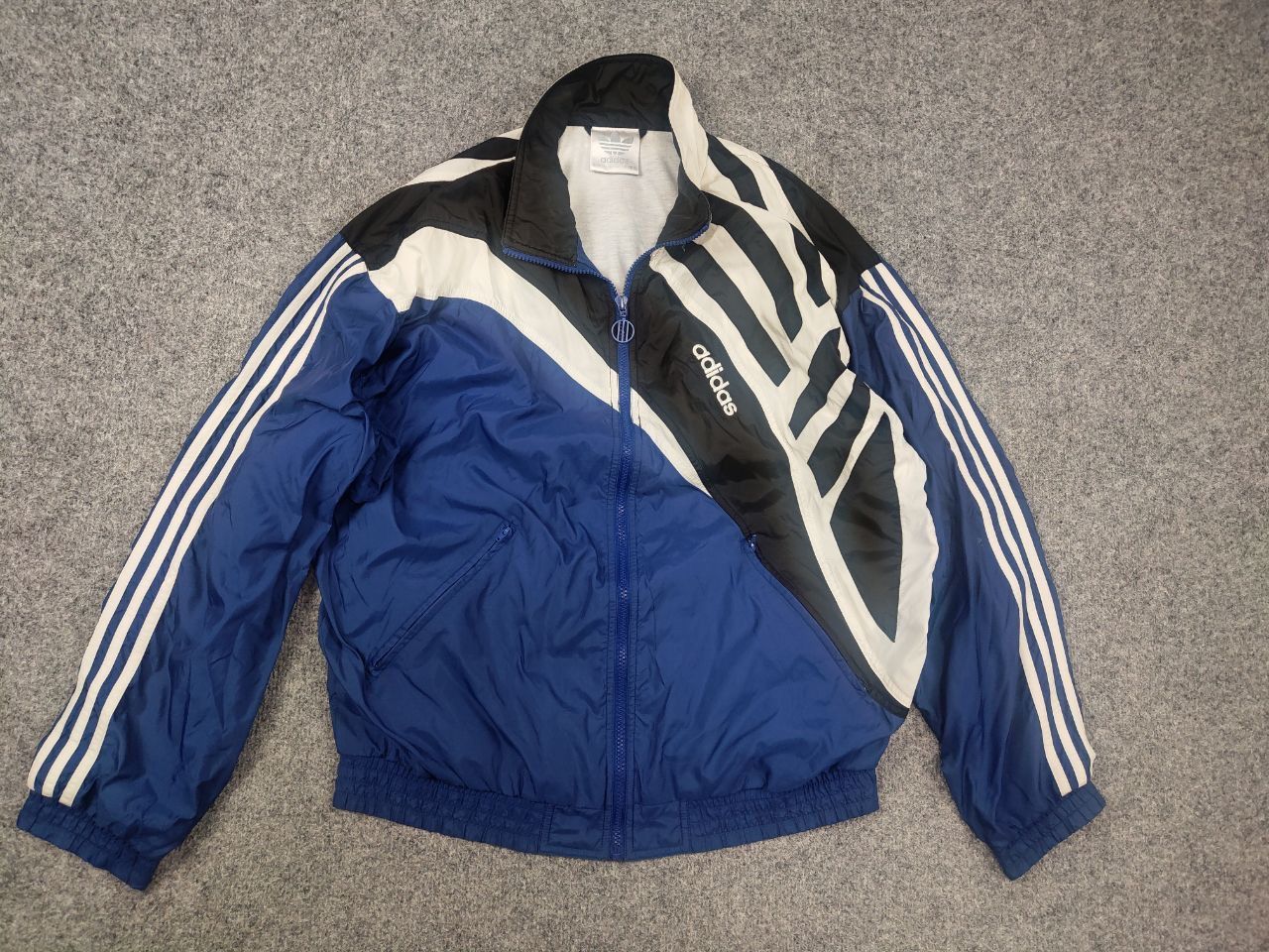 Adidas Vintage 90’s Adidas Originals Blue Zip Track Jacket Retro Size US L / EU 52-54 / 3 - 8 Thumbnail