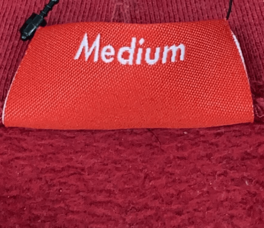Supreme Supreme Bone Zip Up Hoodie Red Black Size US M / EU 48-50 / 2 - 8 Thumbnail