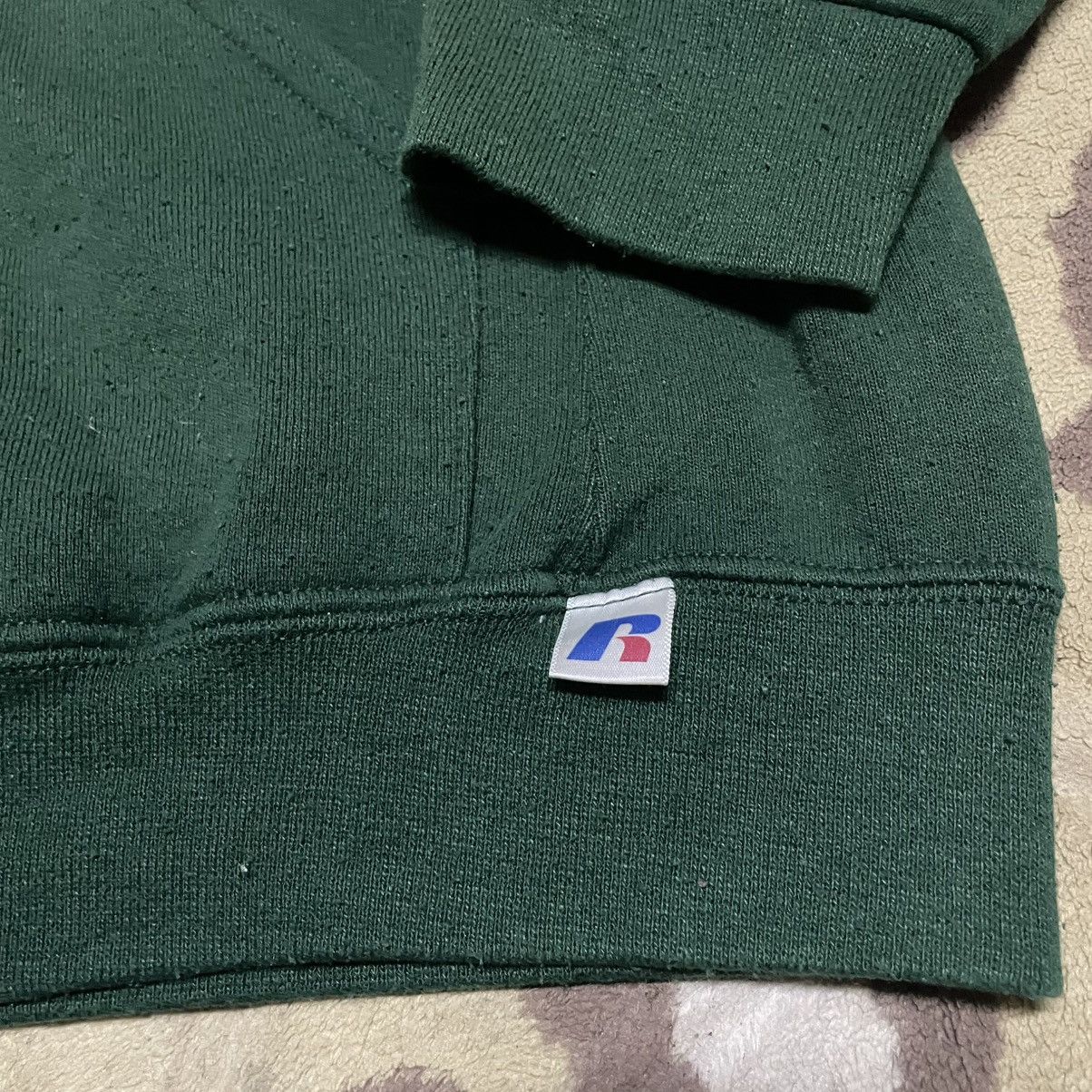 Russell Athletic Vintage 90s Russell Athletic Green sun faded Hoodie Size US M / EU 48-50 / 2 - 6 Thumbnail