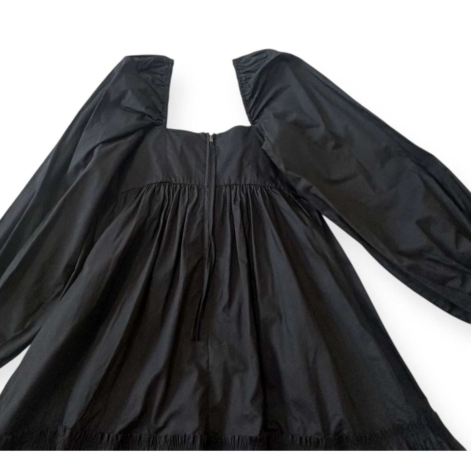 Ulla Johnson Ulla Johnson Alita Dress in Noir/Black, Mini Dress, Size 2, Size XS / US 0-2 / IT 36-38 - 8 Thumbnail