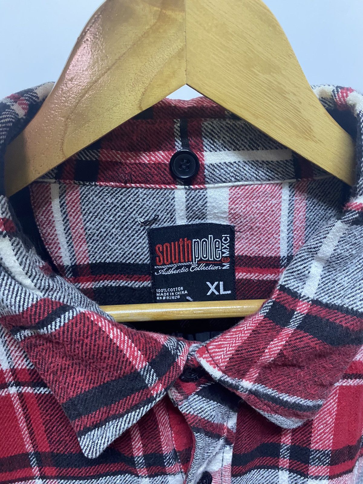 Japanese Brand × Southpole Vintage Southpole Shirt Plaid Lining Button Up Size US XL / EU 56 / 4 - 17 Thumbnail