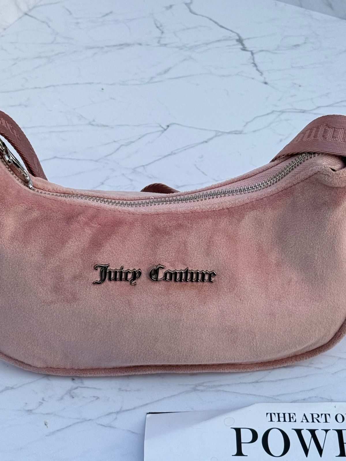 Juicy Couture Pink velur bag Juicy Couture Size ONE SIZE - 25 Thumbnail