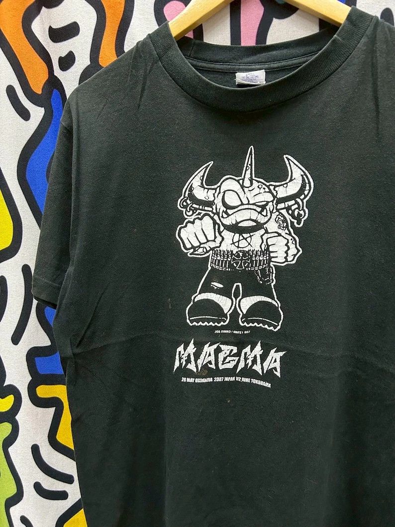 Vintage Vintage 2000s Magma Punk - H2O, Sick of it all tshirt size M Size US M / EU 48-50 / 2 - 1 Thumbnail