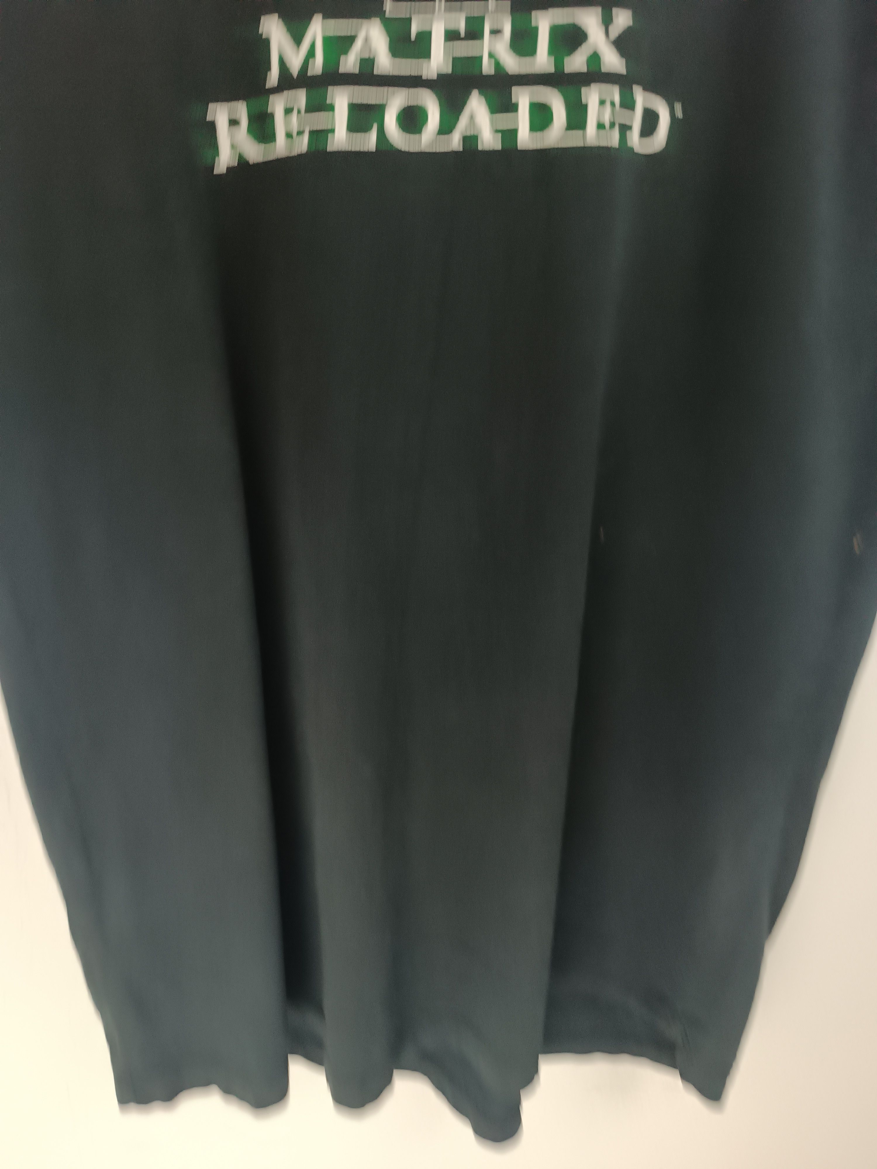 Vintage VINTAGE '03 MATRIX RELOADED PROMO T (keanu reeves john wick) Size US L / EU 52-54 / 3 - 12 Thumbnail