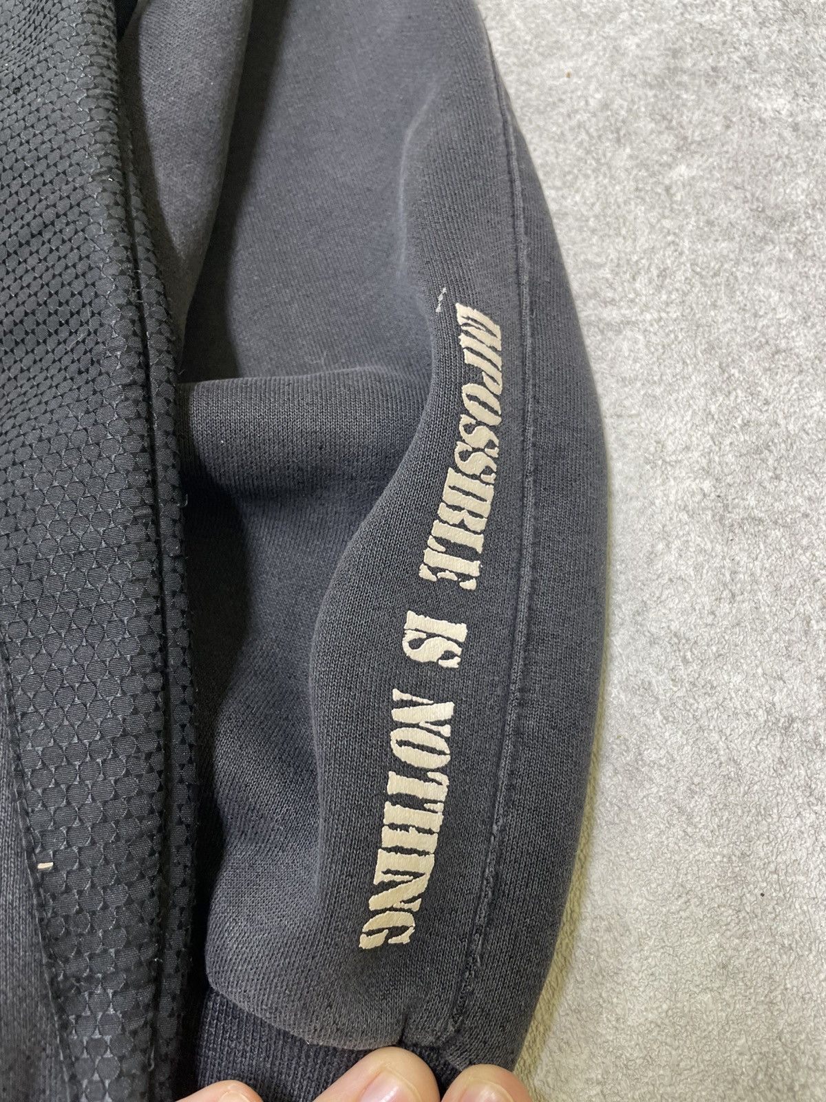 Adidas × Japanese Brand × Le Grande Bleu (L.G.B.) Distres sed Y2K Adidas Three-Stripe Black Sweatshirt Size US L / EU 52-54 / 3 - 5 Thumbnail