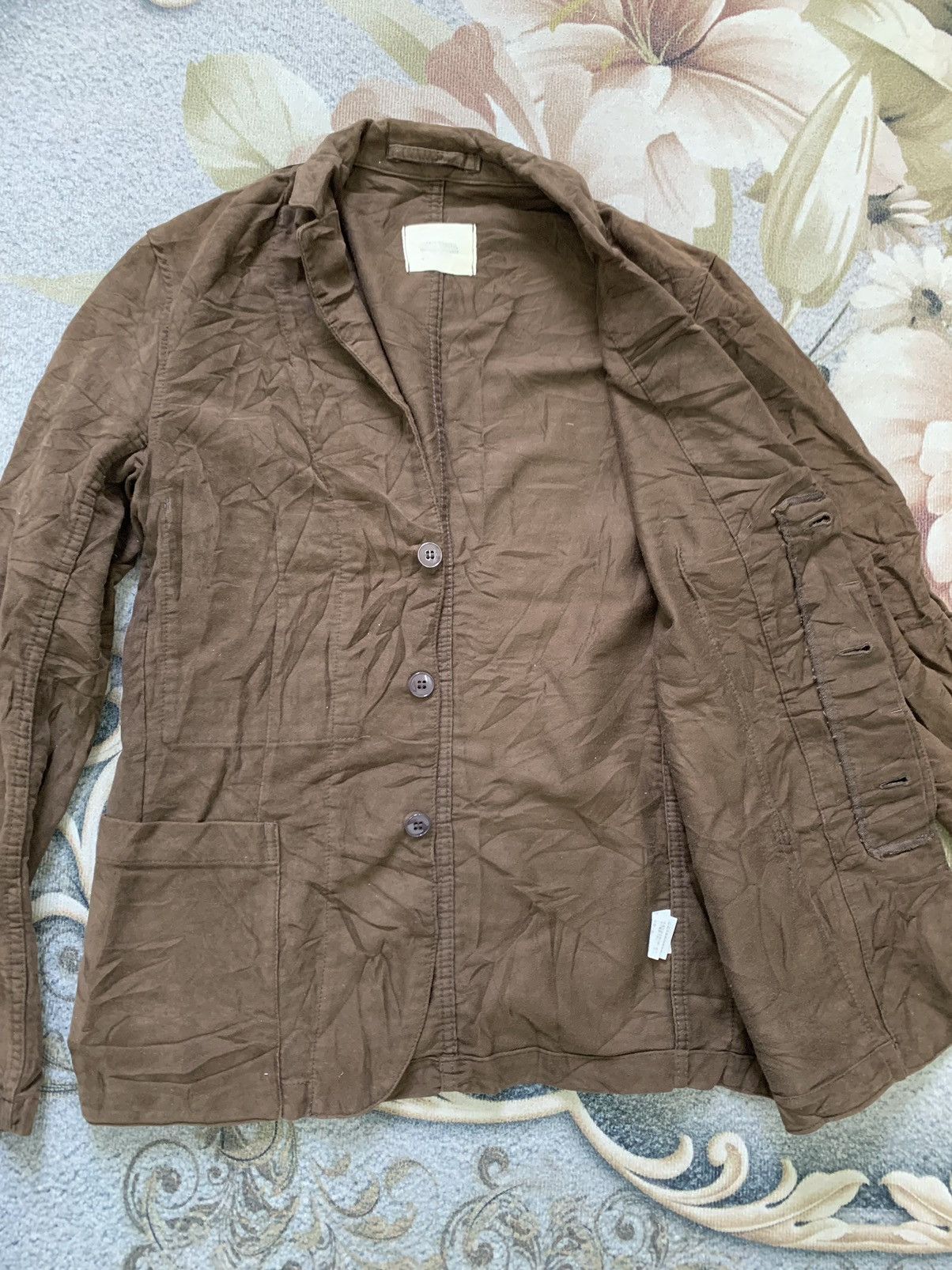 Issey Miyake Zucca Travail Jacket Made in France Size US S / EU 44-46 / 1 - 5 Thumbnail