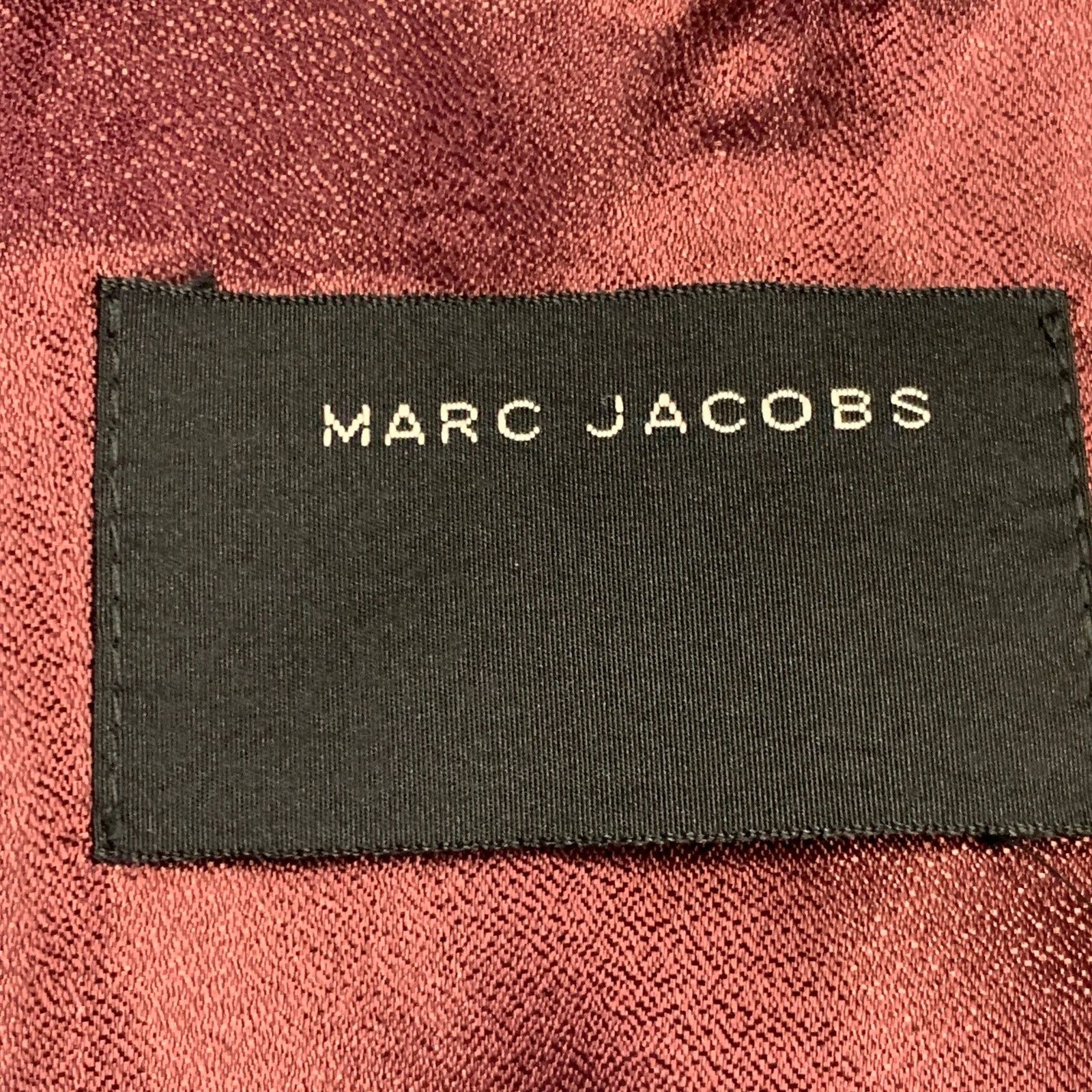 Marc Jacobs MARC JACOBS Size 38 Navy Wool Notch Lapel Sport Coat Size 36R - 6 Thumbnail