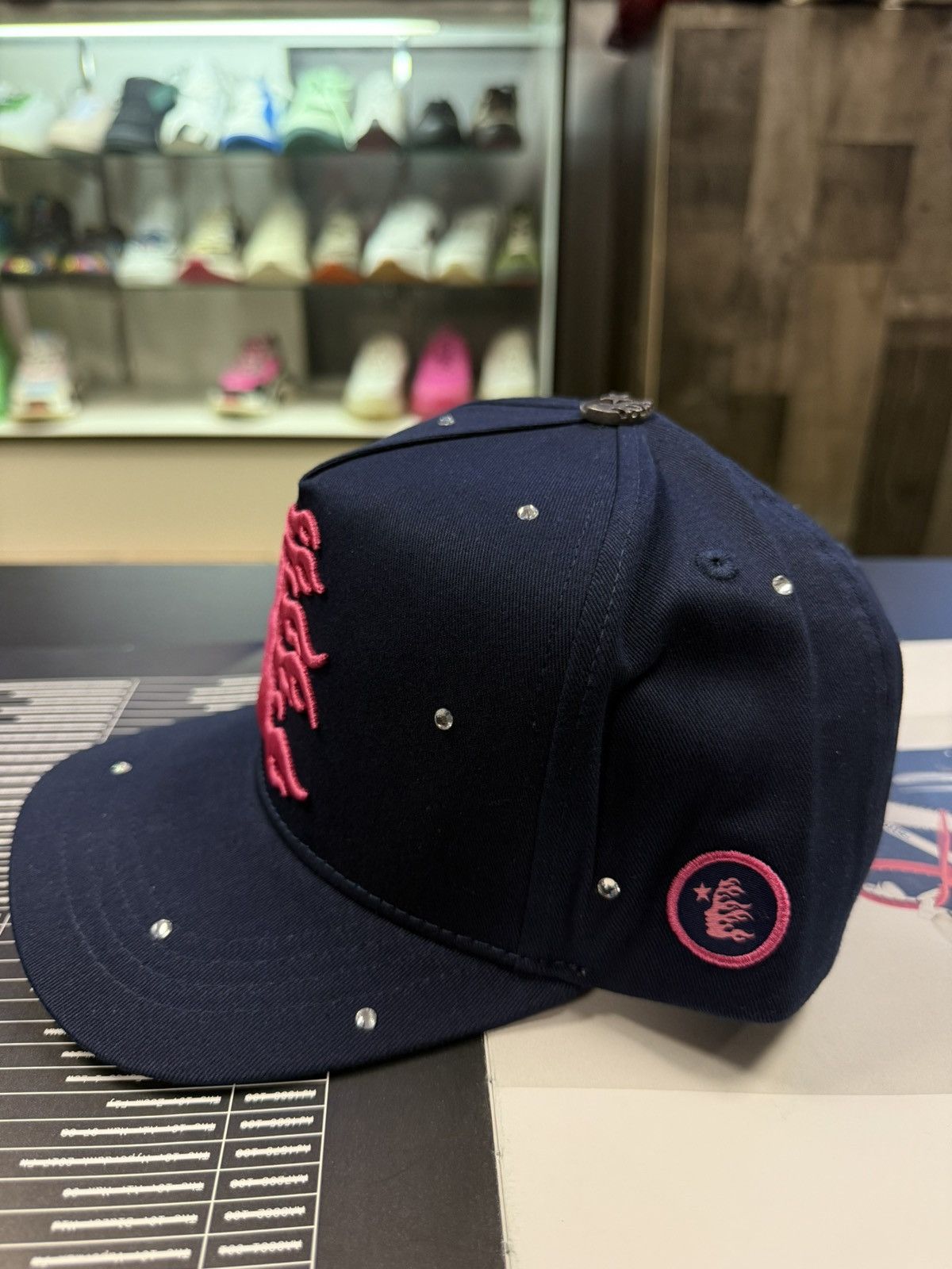 HELLSTAR Hellstar Adjustable Size SnapBack Hat Blue Pink STONE (NEW) Size ONE SIZE - 7 Thumbnail