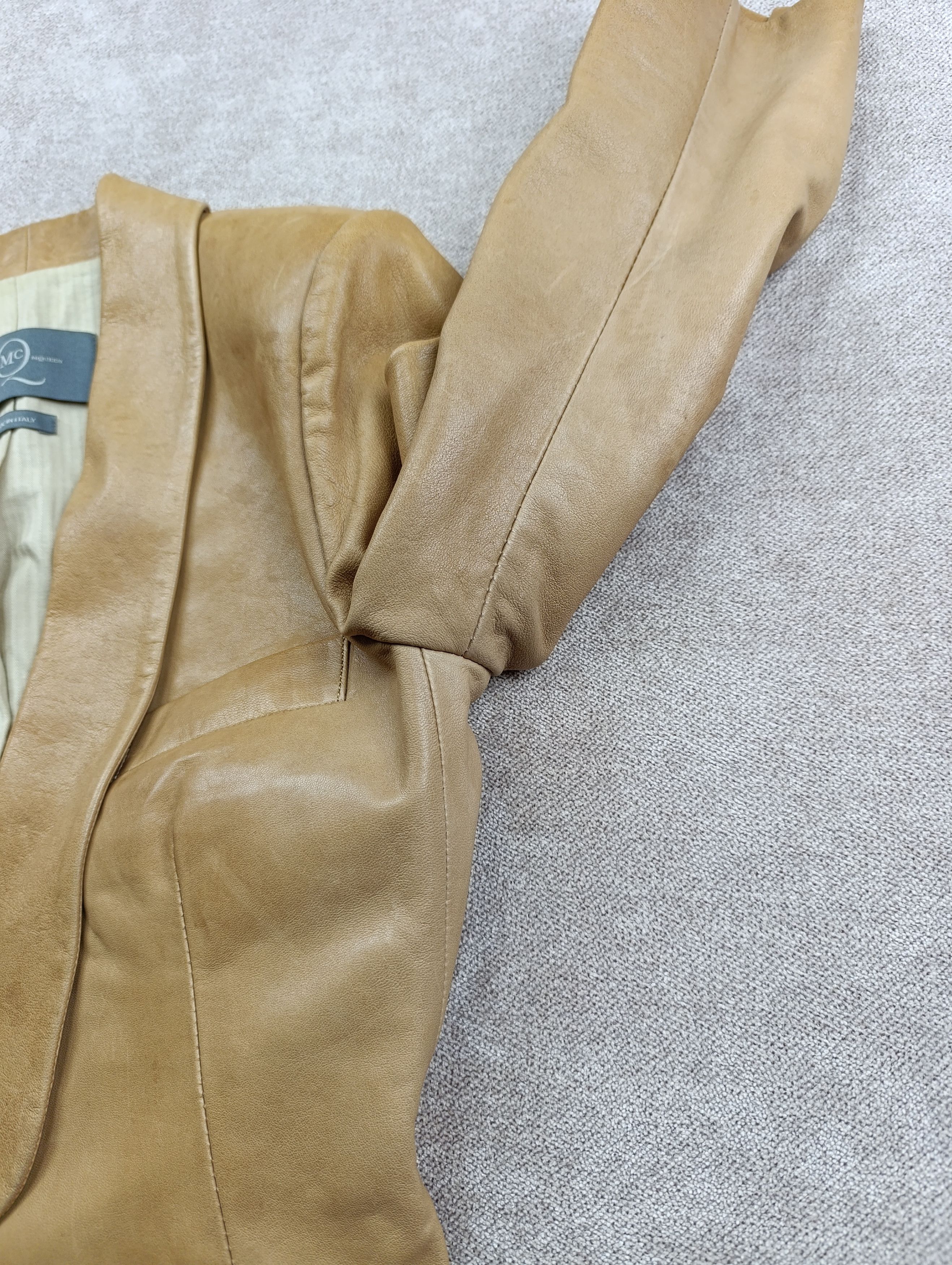 Alexander McQueen McQ Alexander McQueen Lamb Leather Blazer Jacket Size IT 40 Size S / US 4 / IT 40 - 7 Thumbnail