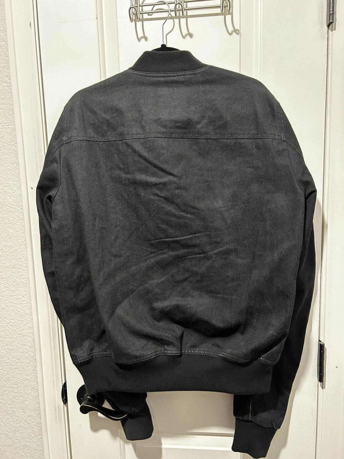 Rick Owens Drkshdw DRKSHDW Rick Owens Denim Flight Bomber Size US M / EU 48-50 / 2 - 2 Thumbnail