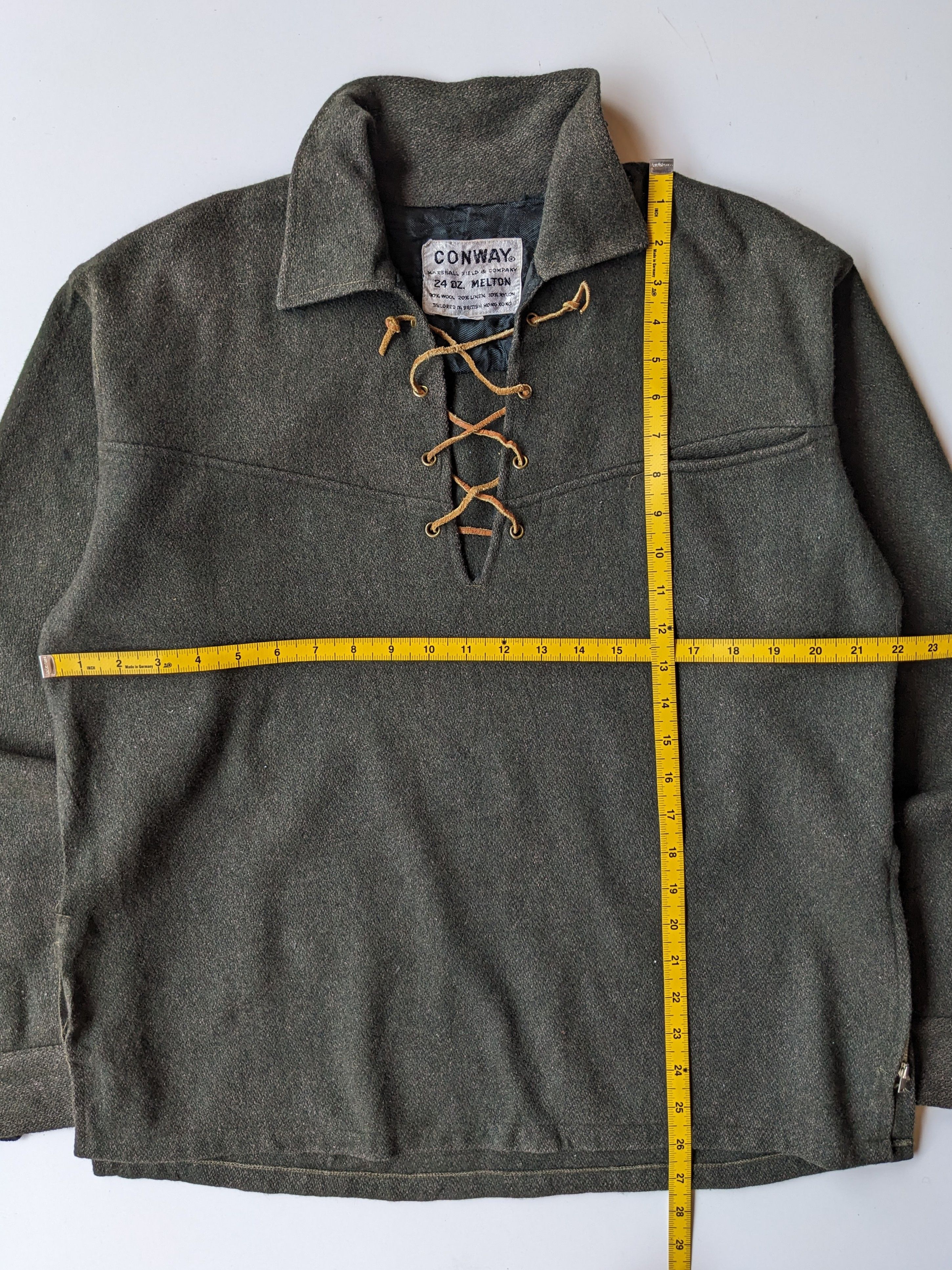 Vintage Conway melton 24oz army jacket Size US L / EU 52-54 / 3 - 8 Thumbnail