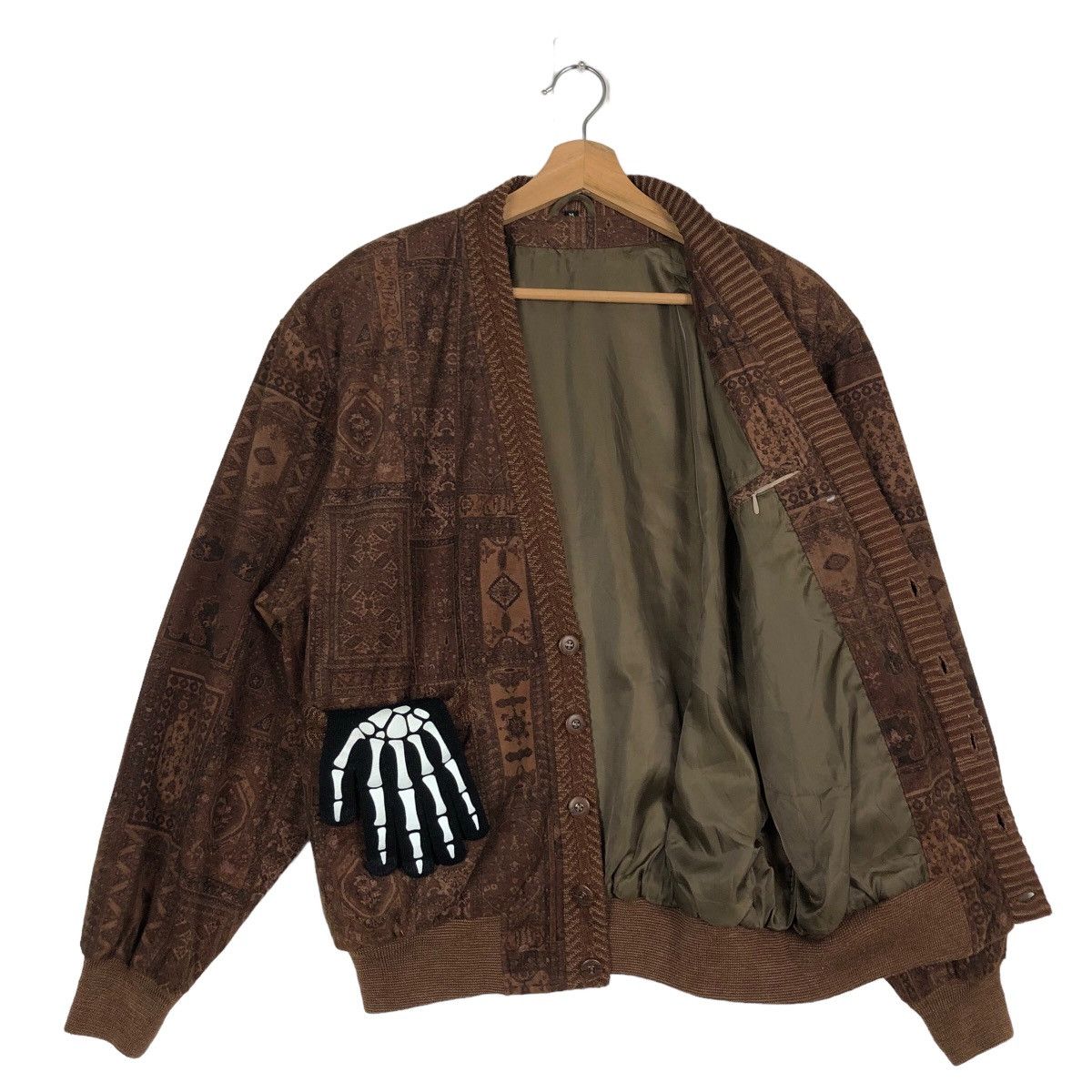 Japanese Brand 🔥90’s Vintage Cardigan Bomber Jacket Navajo Design Size US M / EU 48-50 / 2 - 9 Thumbnail