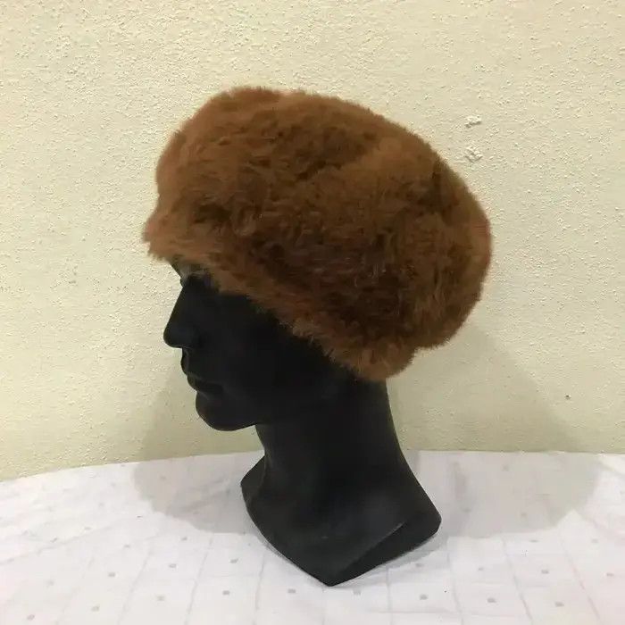 Japanese Brand Japanese Brand Fleece Beanie Hat Size ONE SIZE - 2 Thumbnail