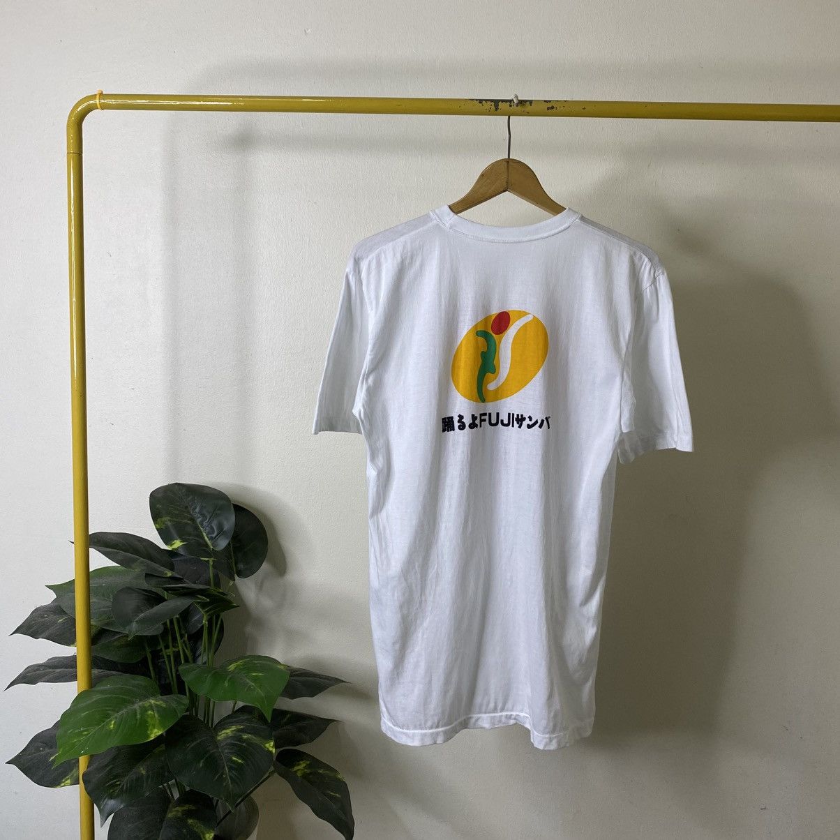 Vintage Vintage 1990s Japanese Art Dance Fuji Promo Tshirt Size US M / EU 48-50 / 2 - 4 Thumbnail
