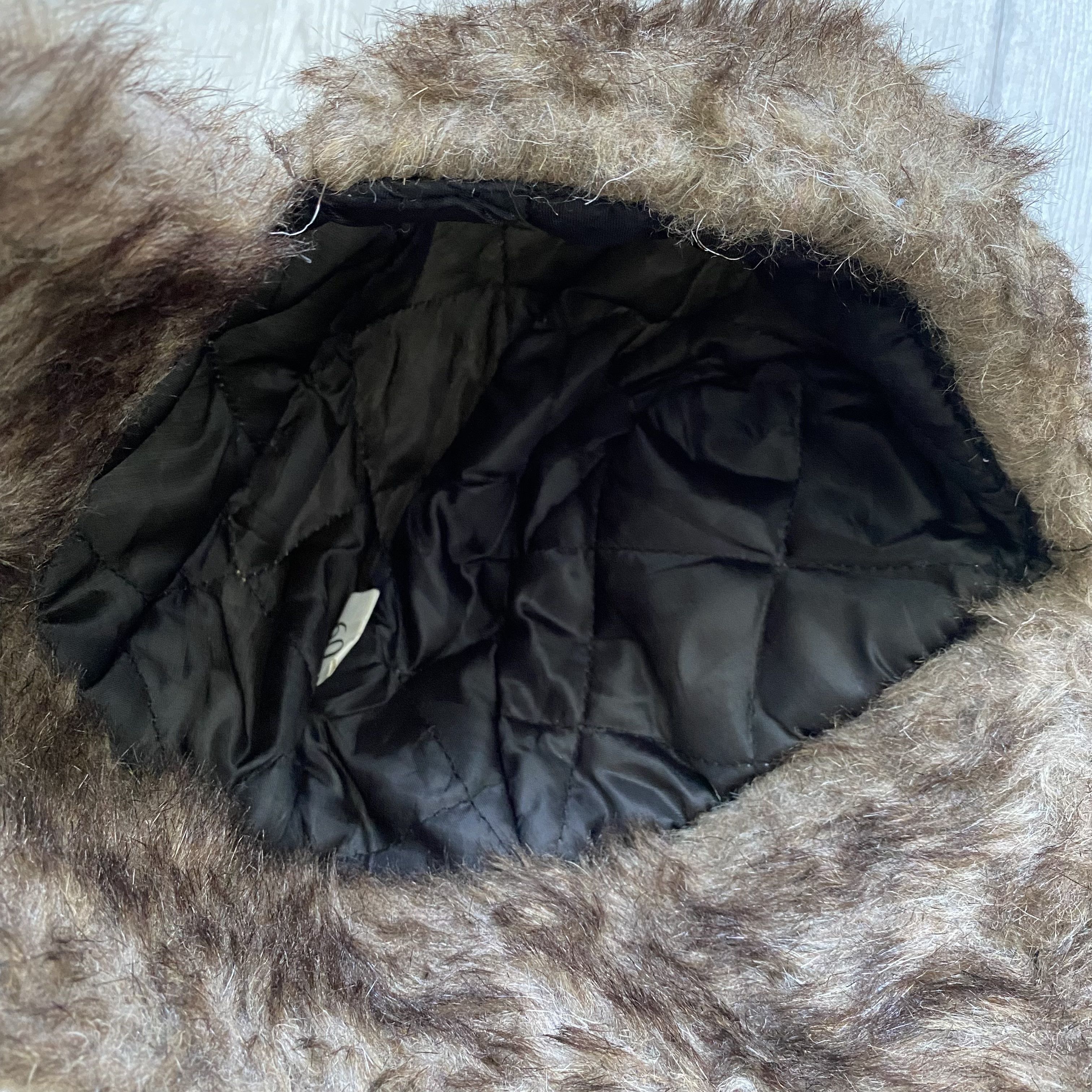 Hysteric Glamour 90s Style Trapper Fur Fuzzy Ushanka Winter Hat Y2K Diesel Size ONE SIZE - 7 Thumbnail