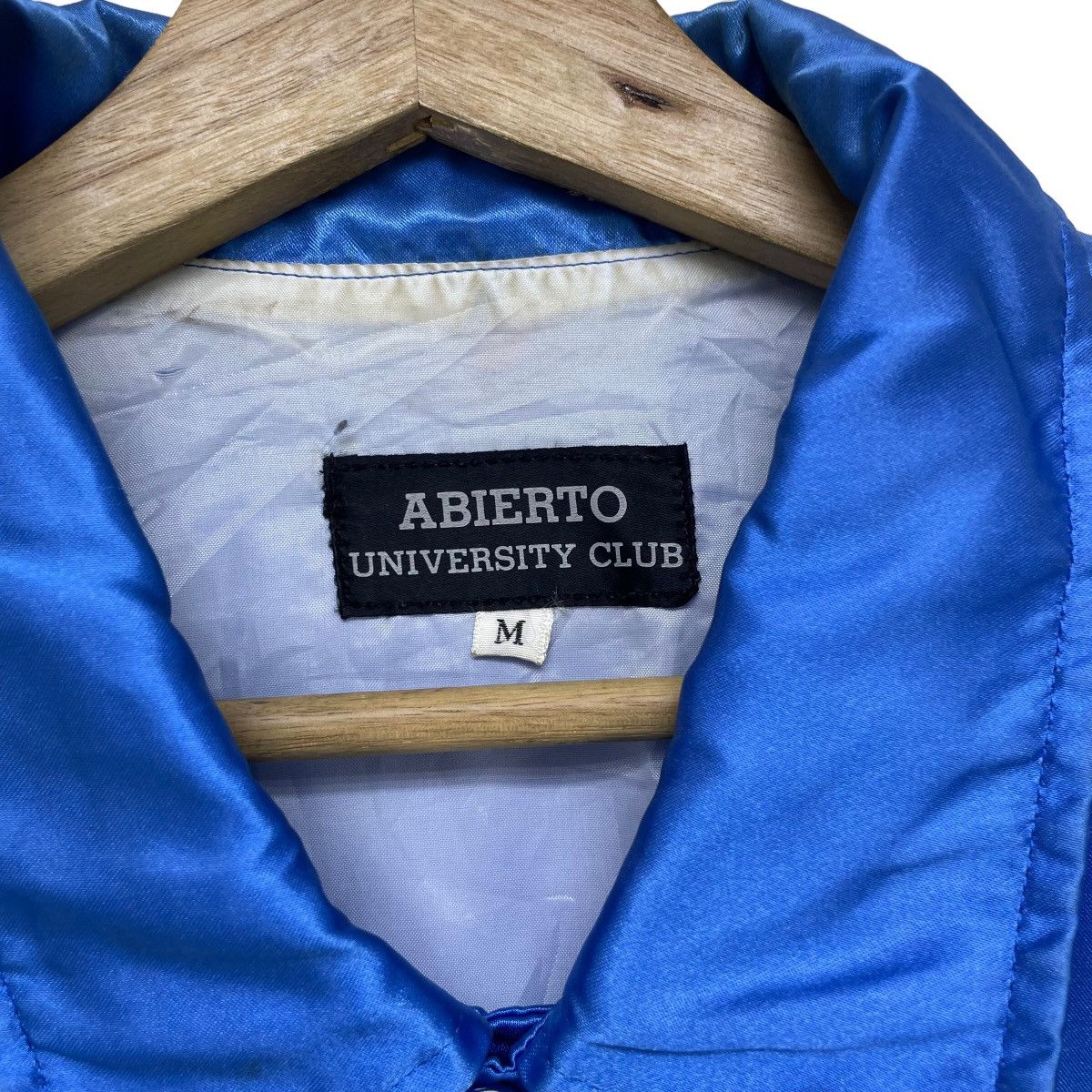 Vintage Japanese Brand Abierto University Club Santin Bomber Jacket Size US M / EU 48-50 / 2 - 6 Thumbnail