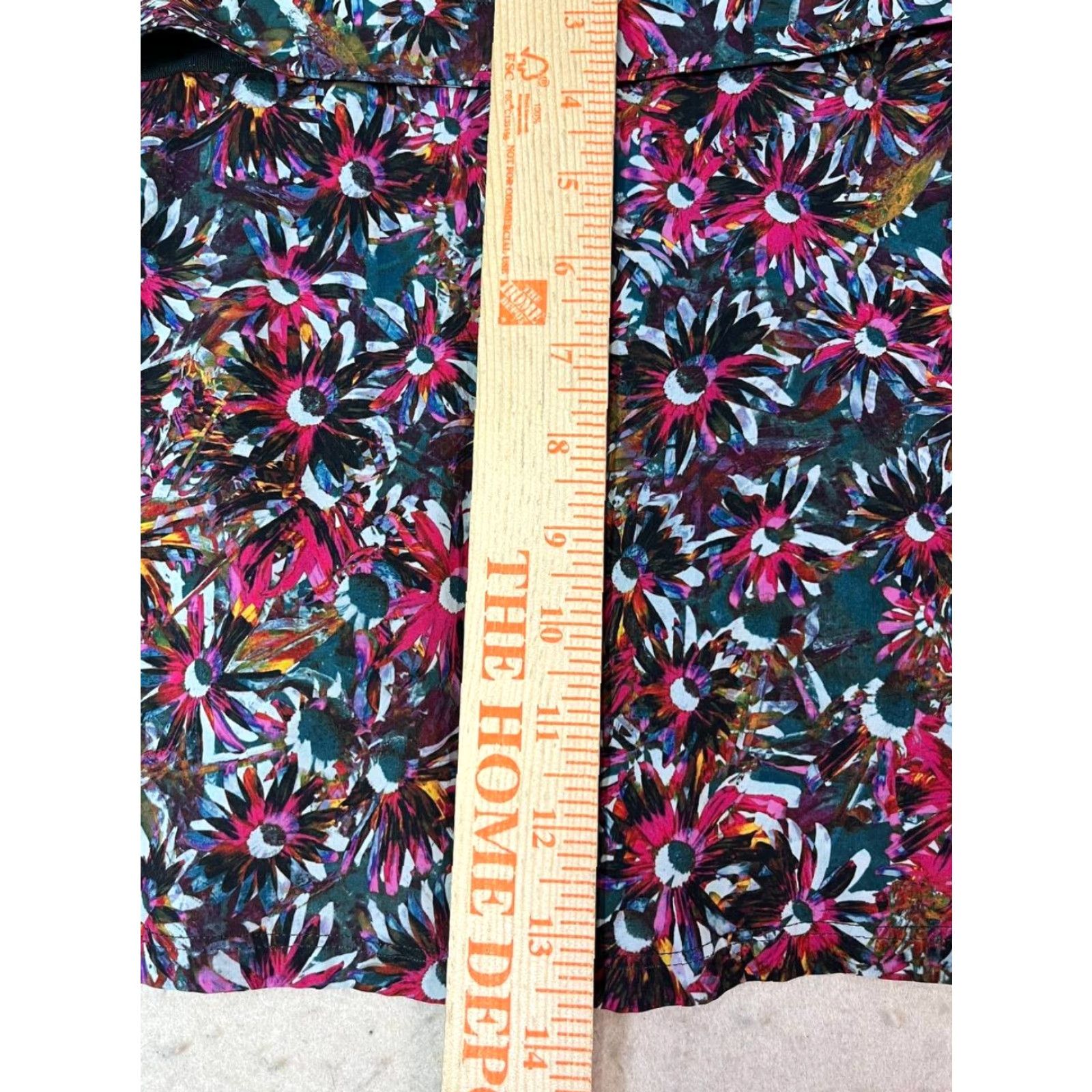 Lululemon Lululemon Skort Women Size 10 Athletic Short Floral Electric Multicolor Pace Rival Mid Rise Lined Pockets Size ONE SIZE - 3 Thumbnail