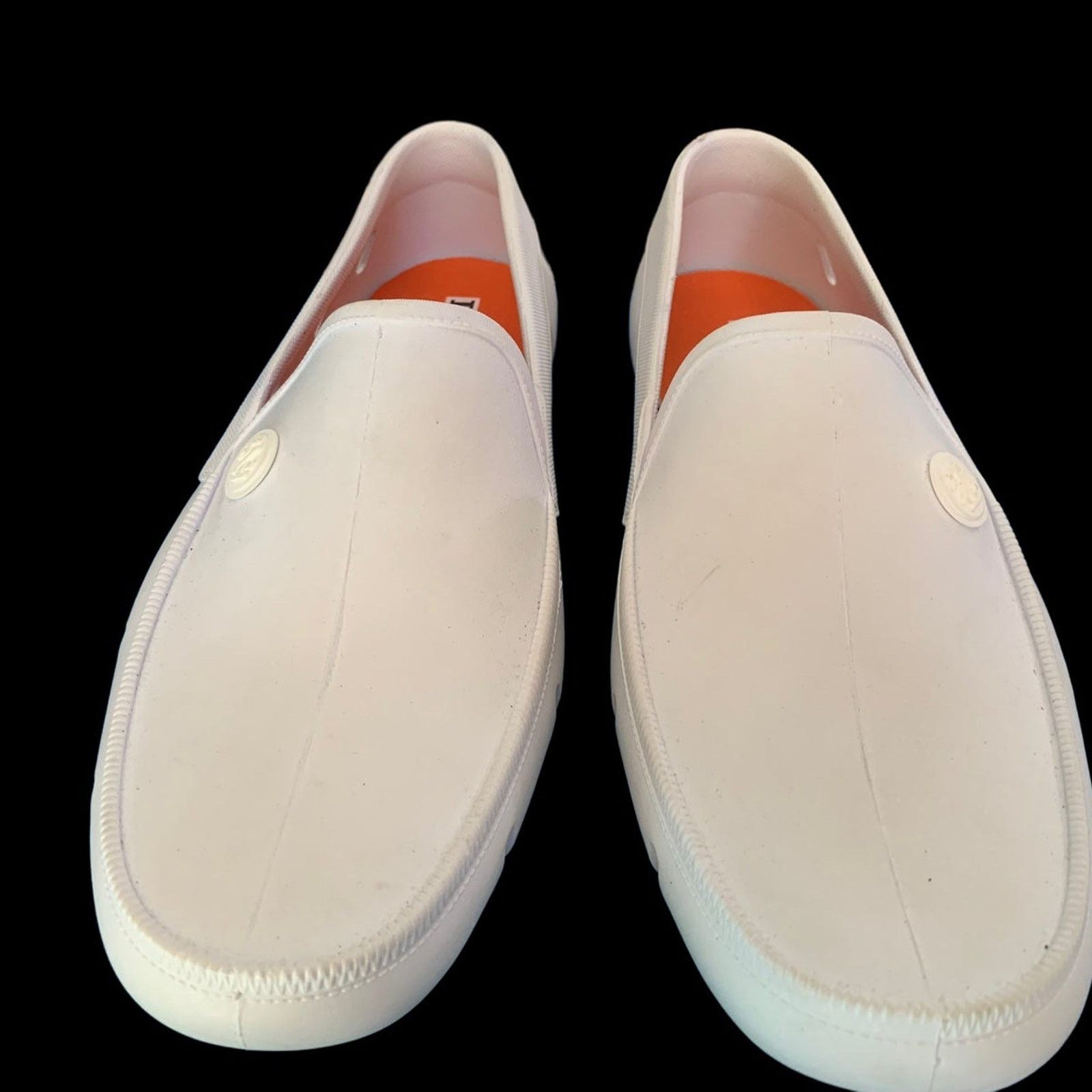 Izod IZOD Men's ize 8 Slip On Loafers Rubber White Lightweight Size US 8 / EU 41 - 2 Thumbnail