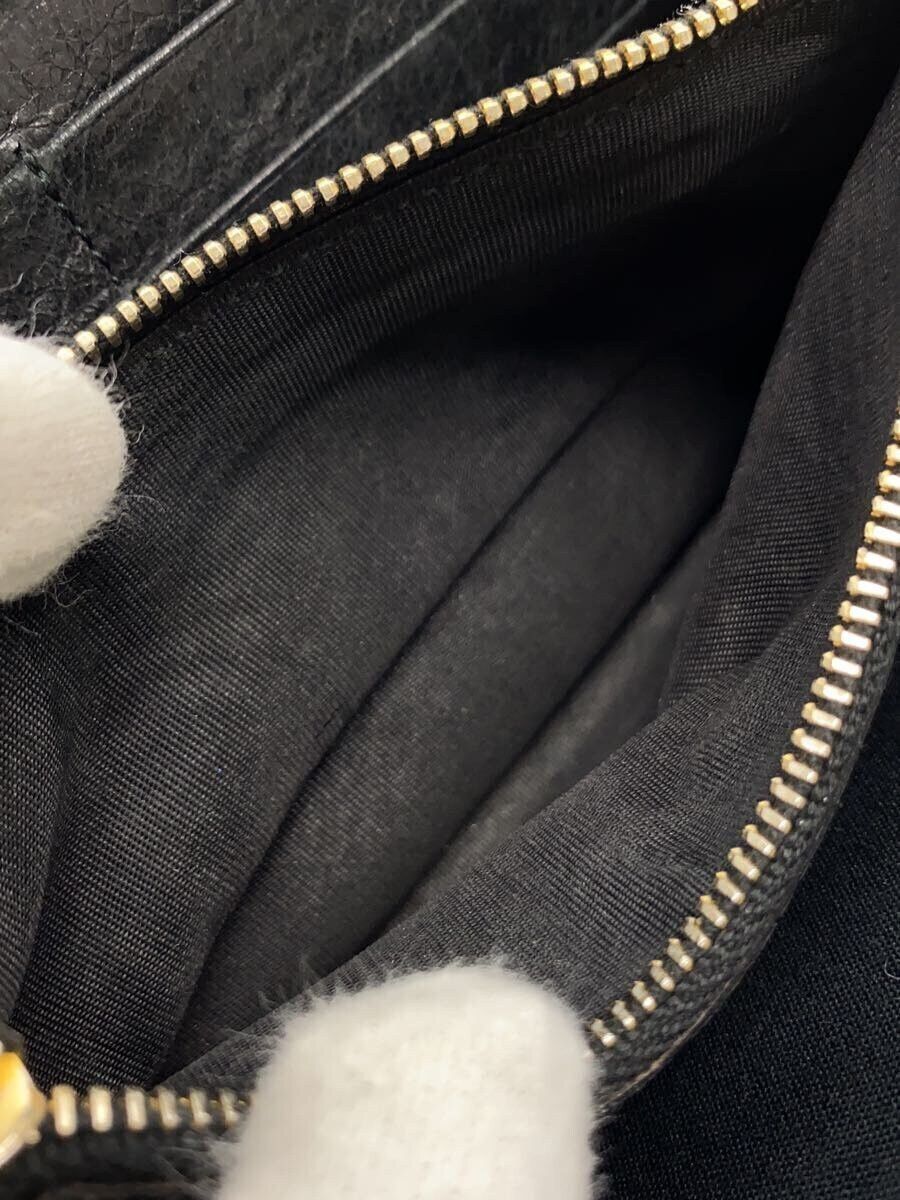 Balenciaga Balenciaga Sheep Leather Long Wallet Black Size ONE SIZE - 5 Thumbnail