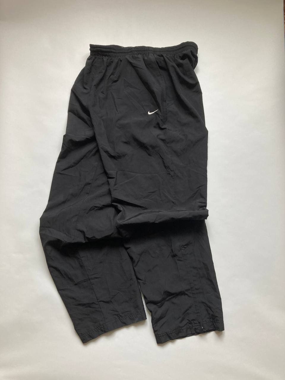 Nike × Vintage Vintage Nike Track Pants Nylon Drill Y2K Style Size US 36 / EU 52 - 1 Thumbnail