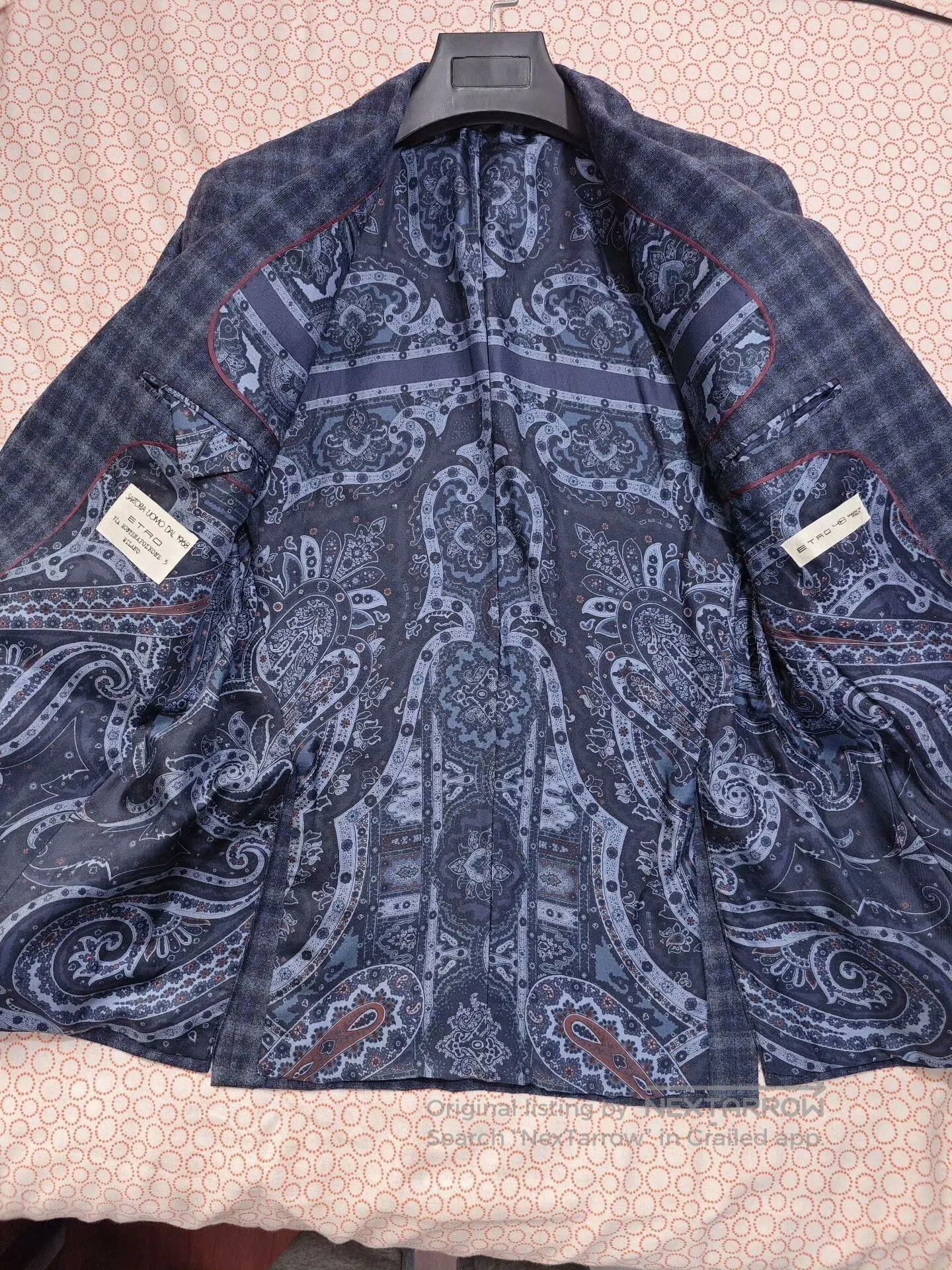 Other Etro Wool Silk Blend Blazer. Size US M / EU 48-50 / 2 - 6 Thumbnail